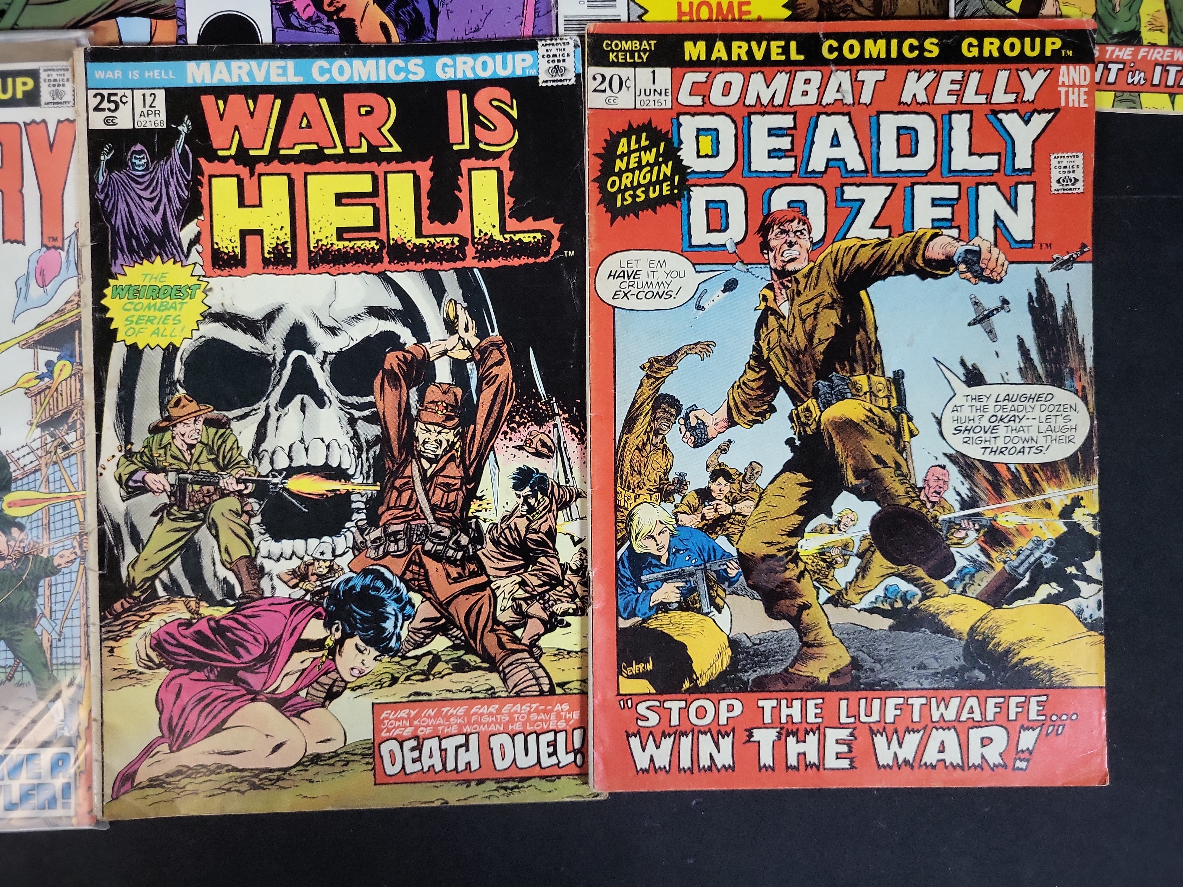 I03730 | Collection of 15 Marvel and Marvel Imprint War and Military Comic Books