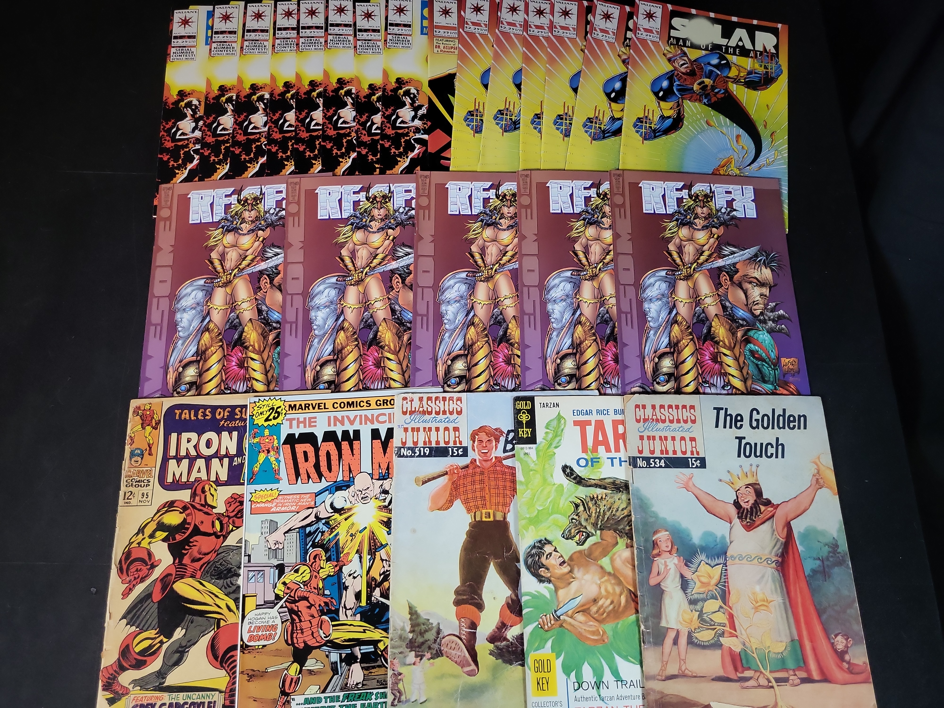 I03644 | An Assortment of Approximately 25 Comic Books Including Marvel Silver Age Gold Key and Valiant Titles