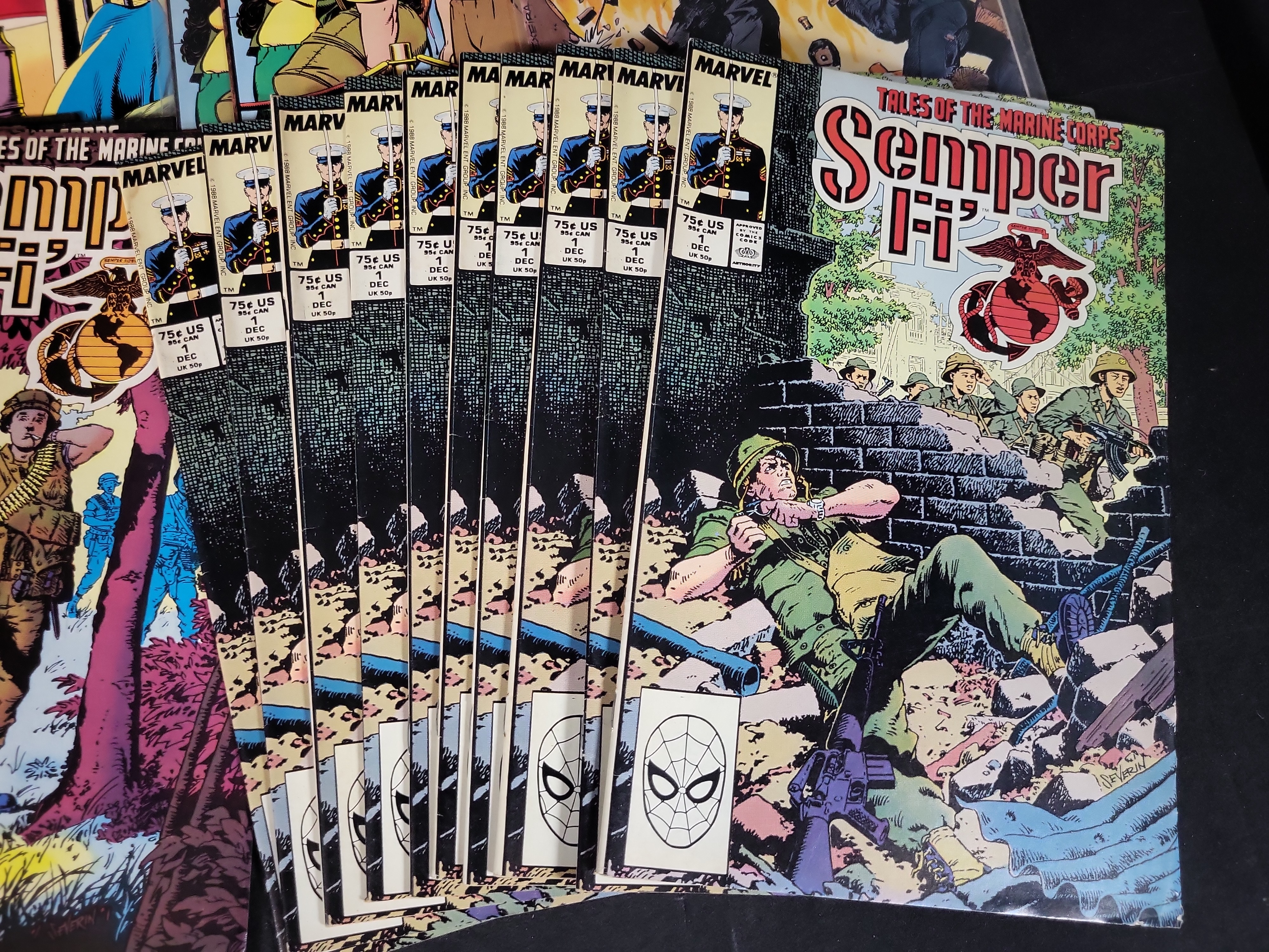 I03623 | A Collection of Approximately 25 Marvel and Epic War Comic Books Including Sgt. Fury and The Nam