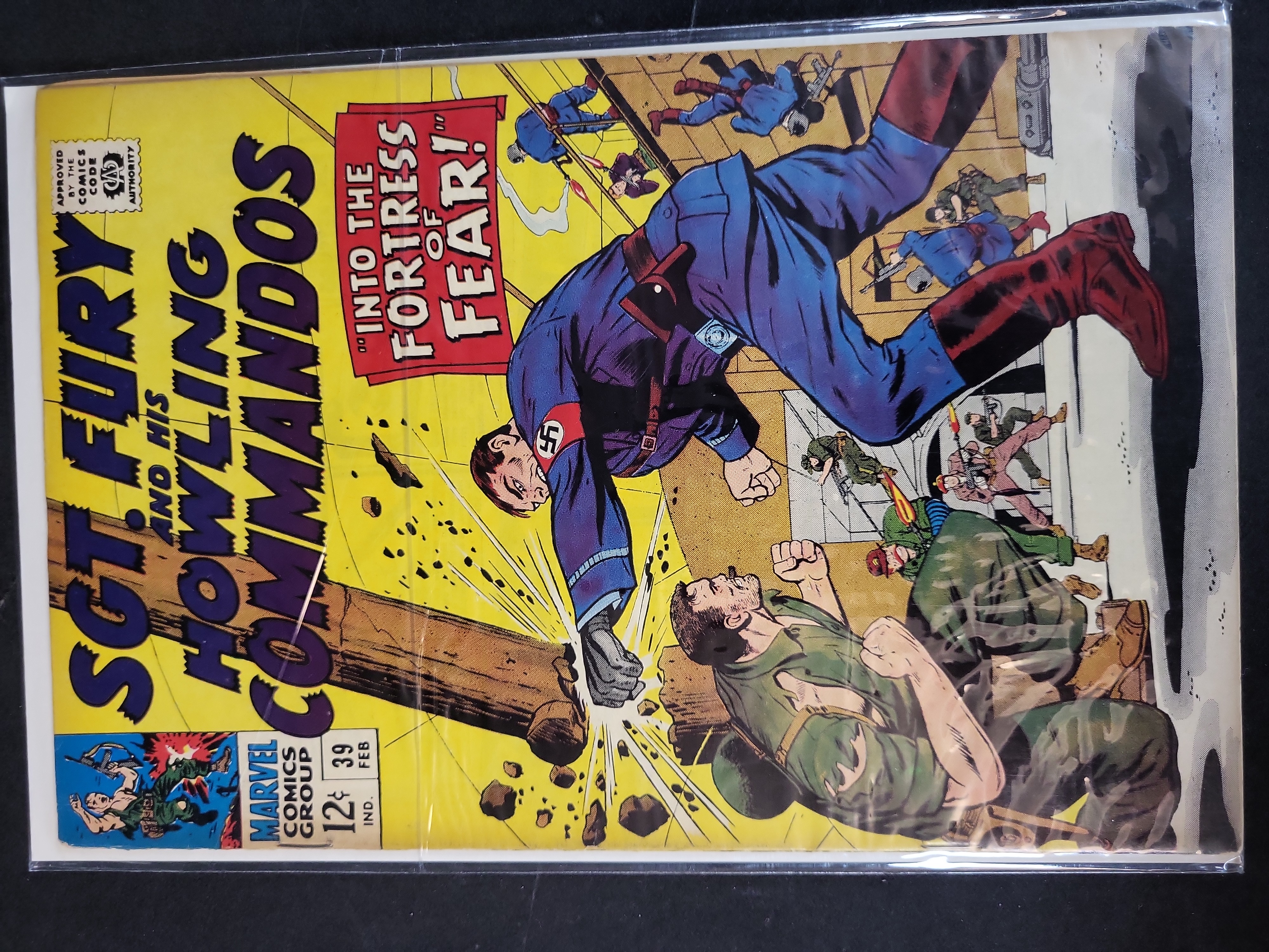 I03623 | A Collection of Approximately 25 Marvel and Epic War Comic Books Including Sgt. Fury and The Nam