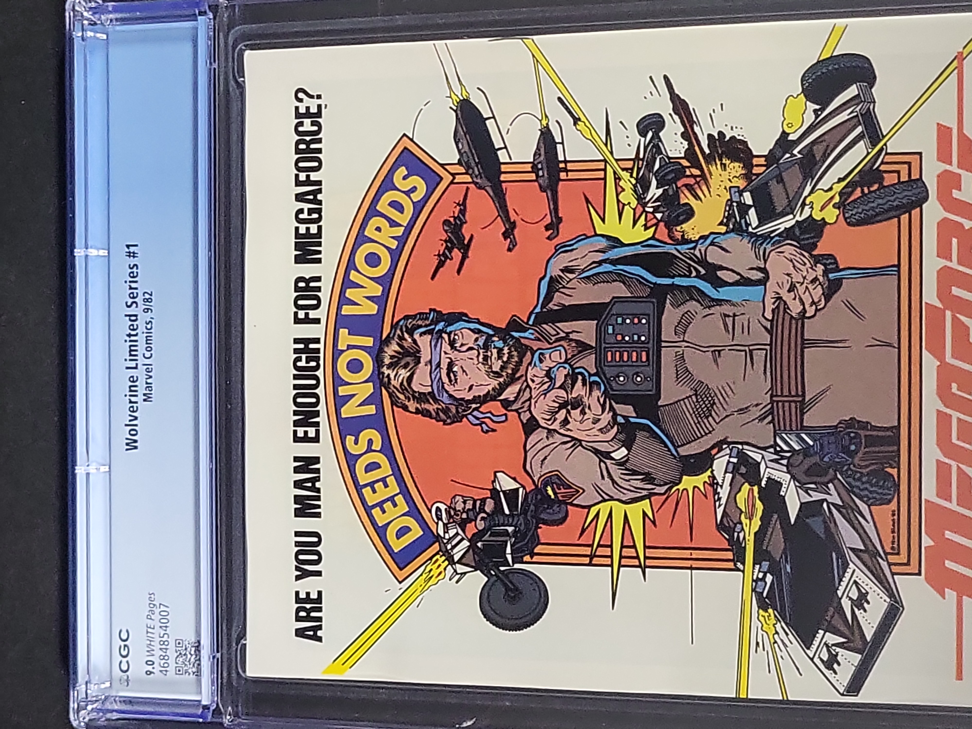 I03475 | Wolverine Limited Series #1 CGC 9.0 Marvel Comics 1982