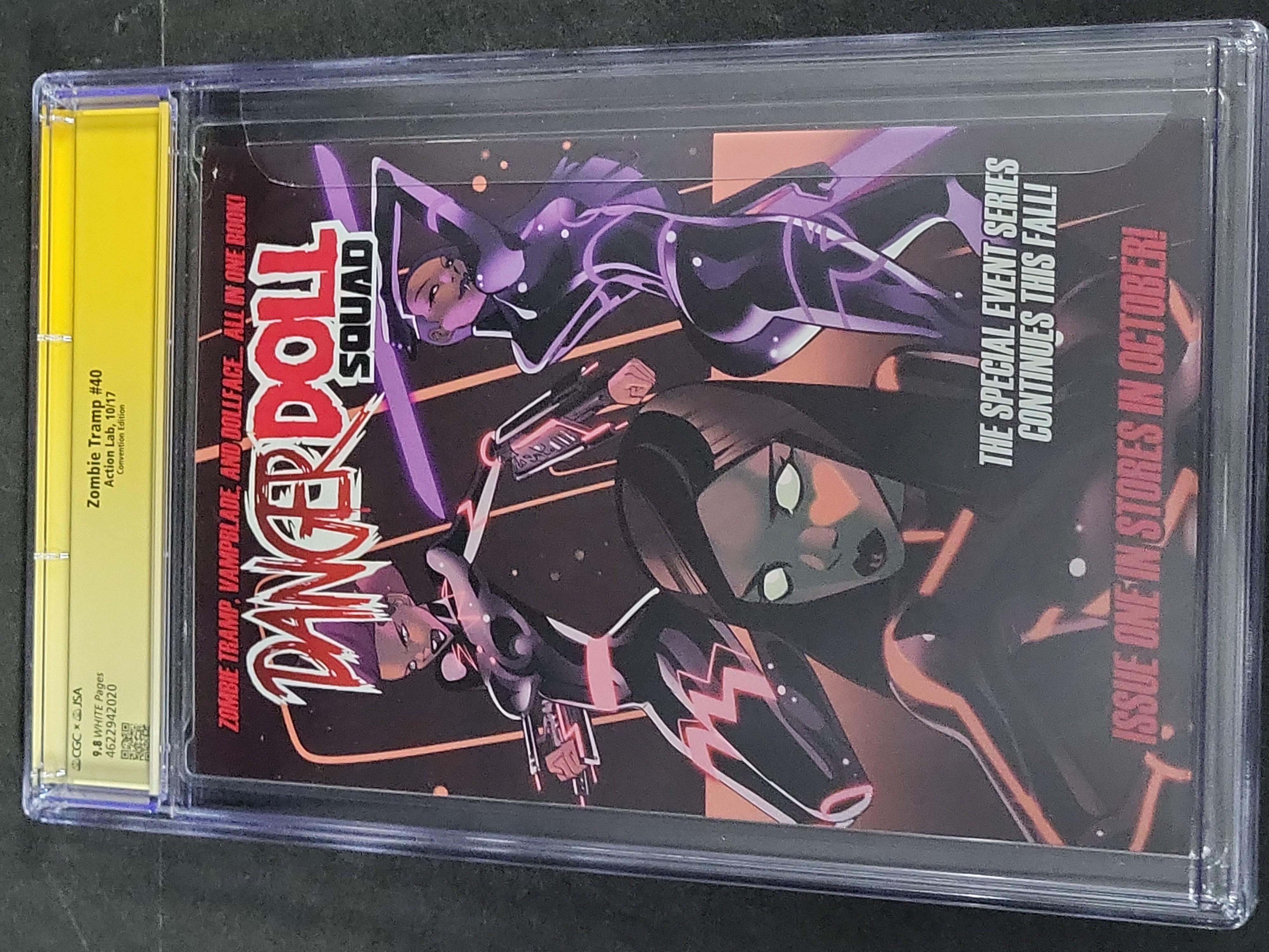 I03484 | Zombie Tramp #40 New York Comic Con Exclusive Bill McKay Autographed CGC x JSA 9.8