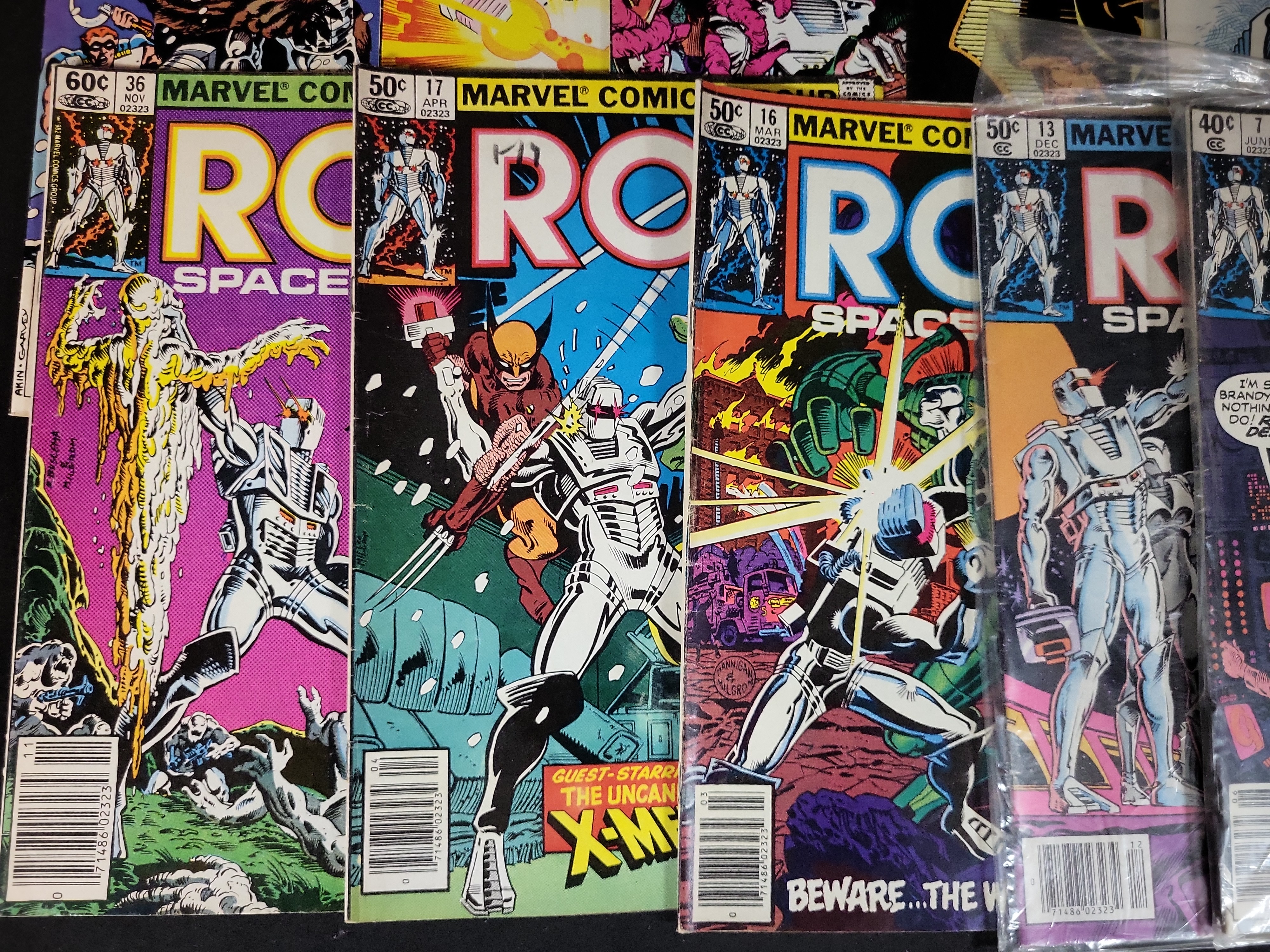 I03774 | A Collection of Marvel Comics Group ROM Spaceknight Bronze Age Comic Books