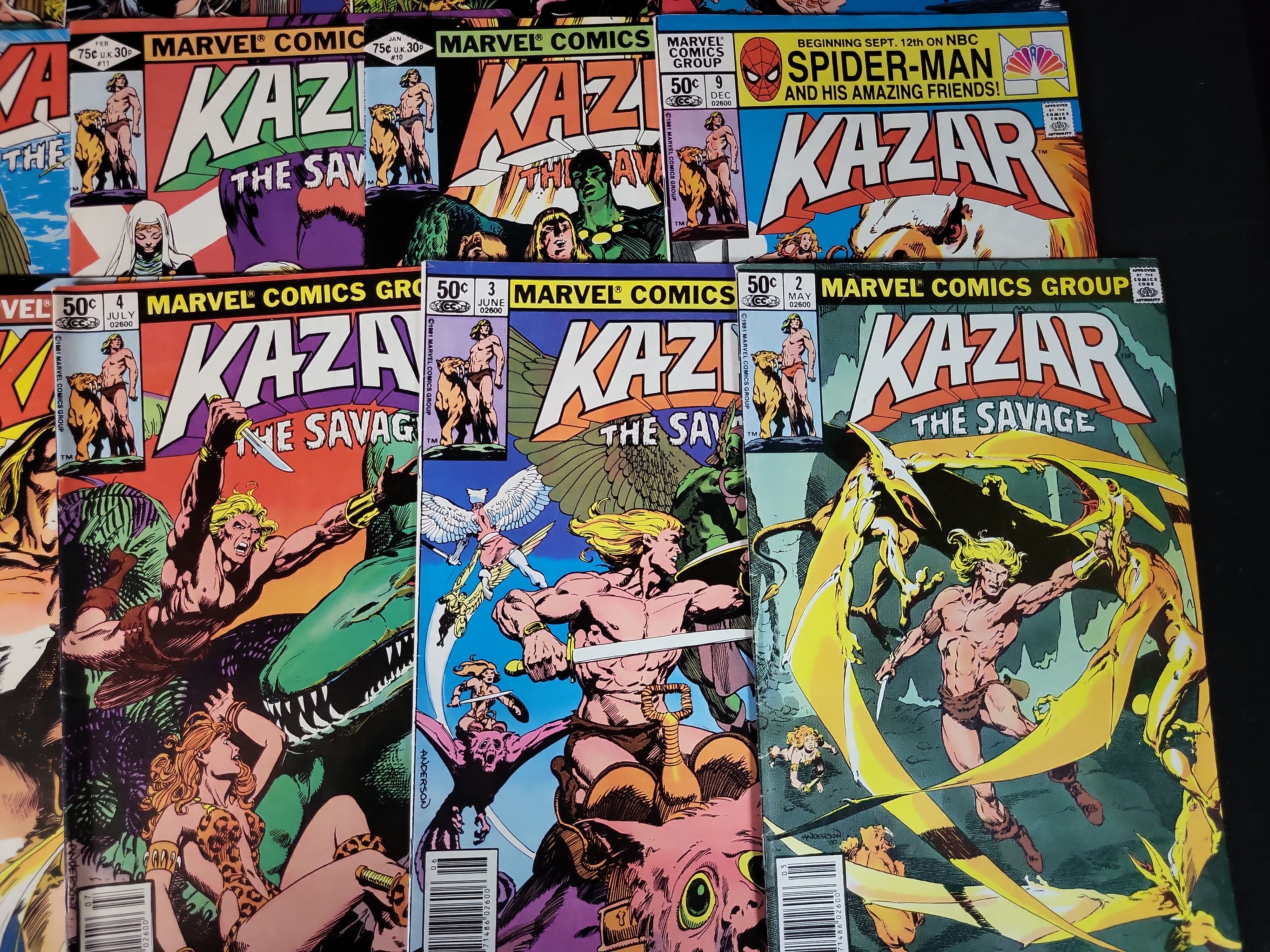 I03750 | A Collection of Marvel Ka-Zar Comic Books Including Ka-Zar The Savage and 1997 Series
