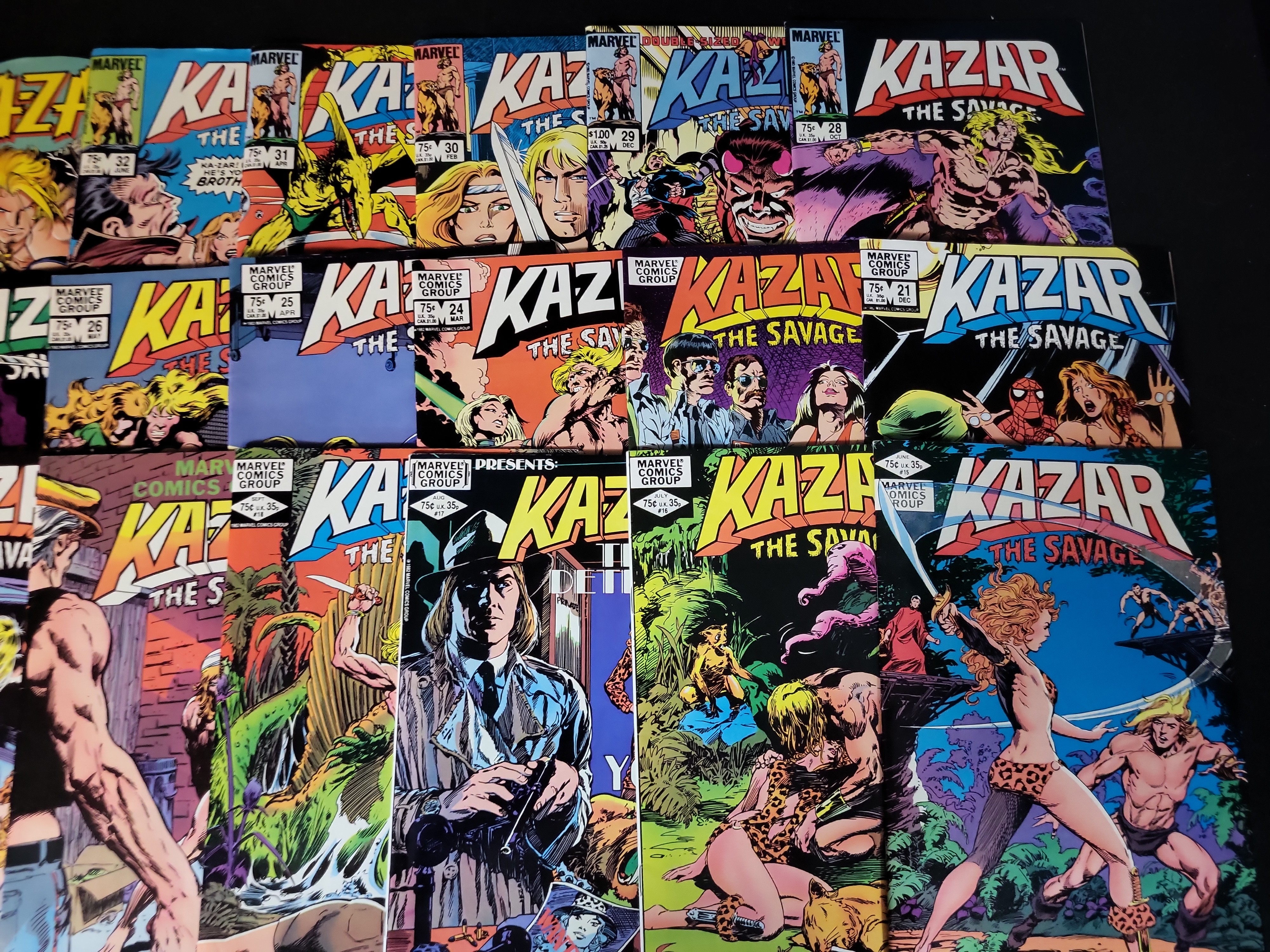 I03750 | A Collection of Marvel Ka-Zar Comic Books Including Ka-Zar The Savage and 1997 Series