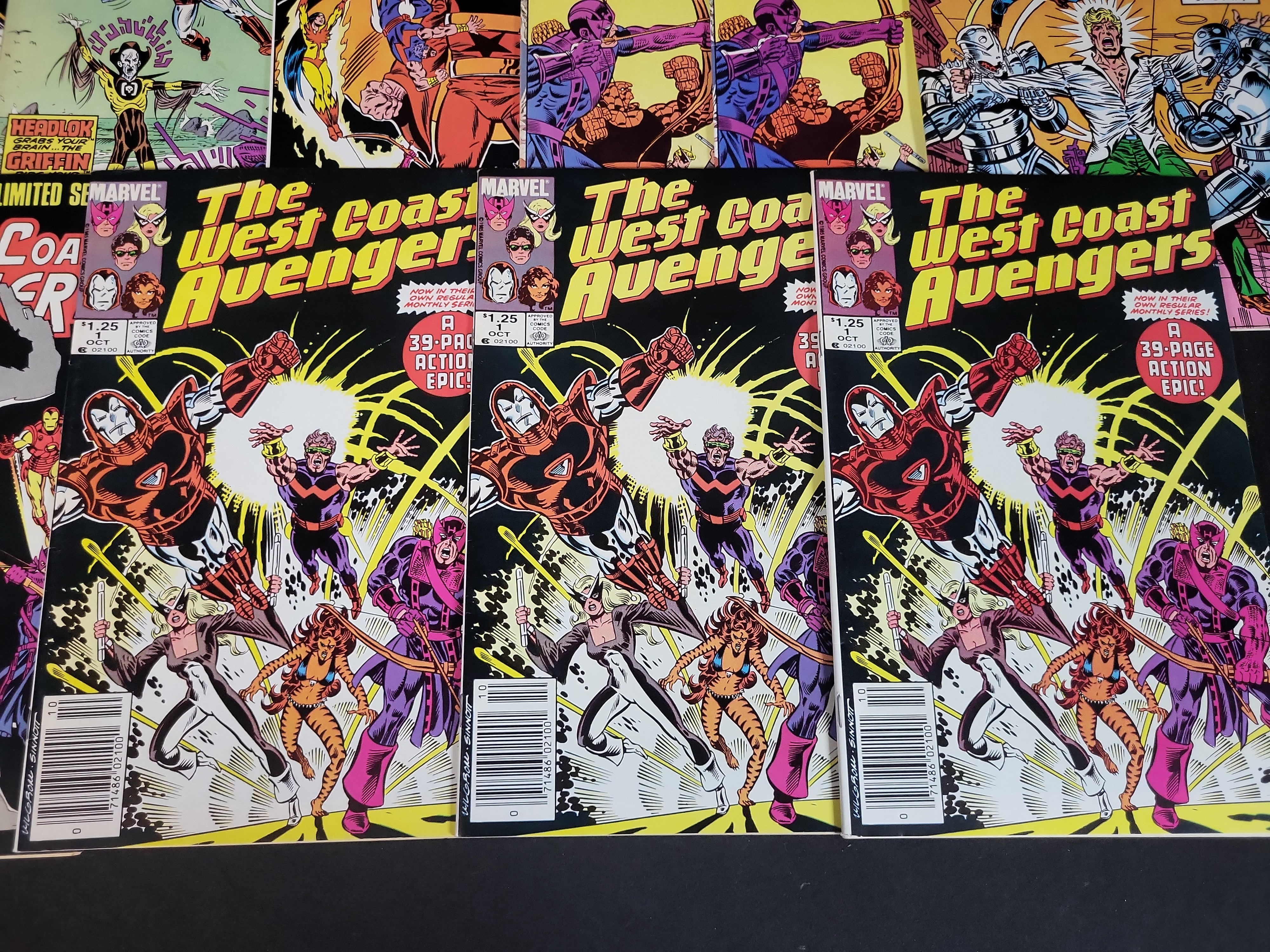 I03776 | Marvel West Coast Avengers and Avengers West Coast Comic Book Collection