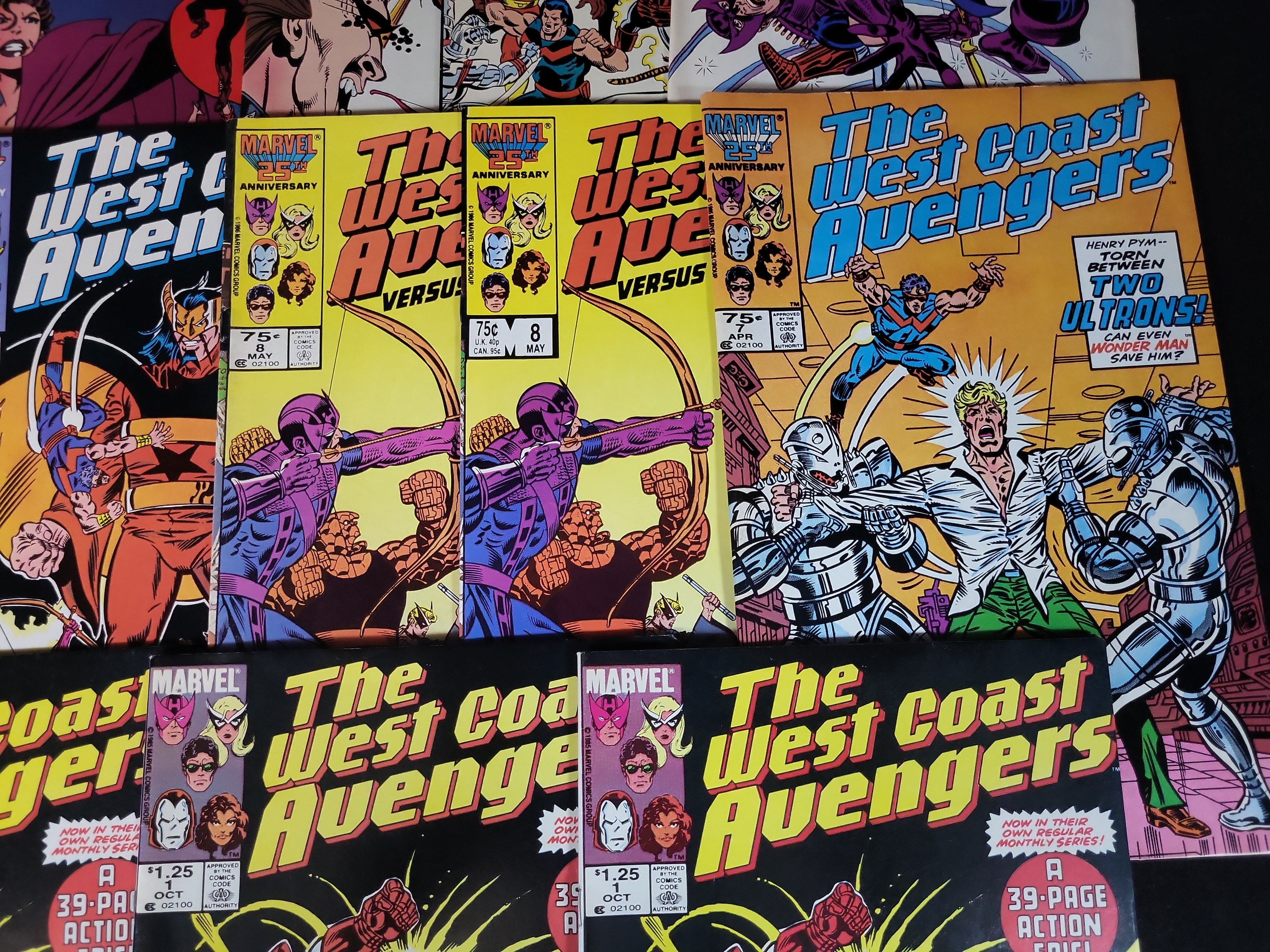 I03776 | Marvel West Coast Avengers and Avengers West Coast Comic Book Collection