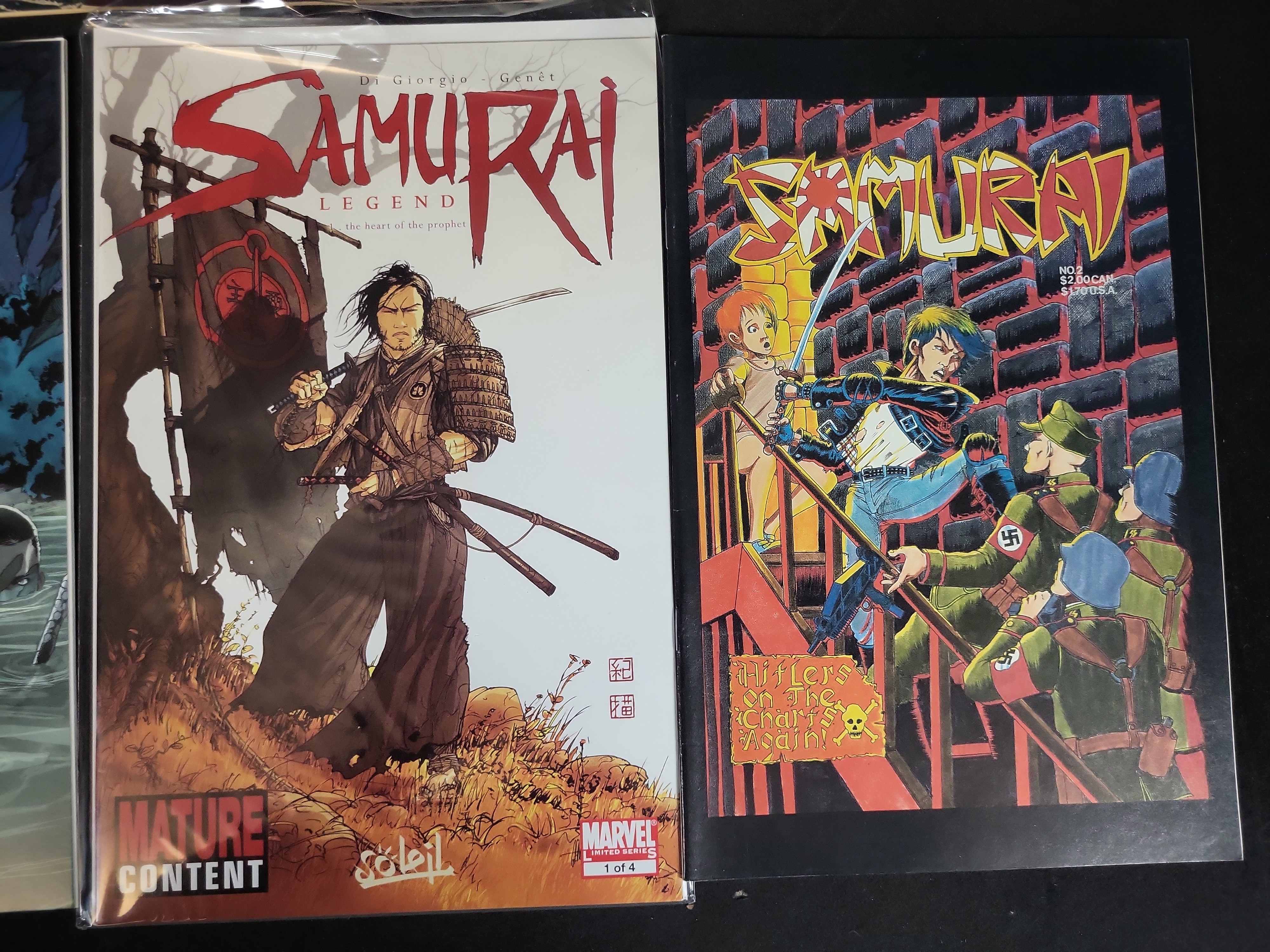 I03612 | A Collection of Six Martial Arts and Modern Horror Comic Books