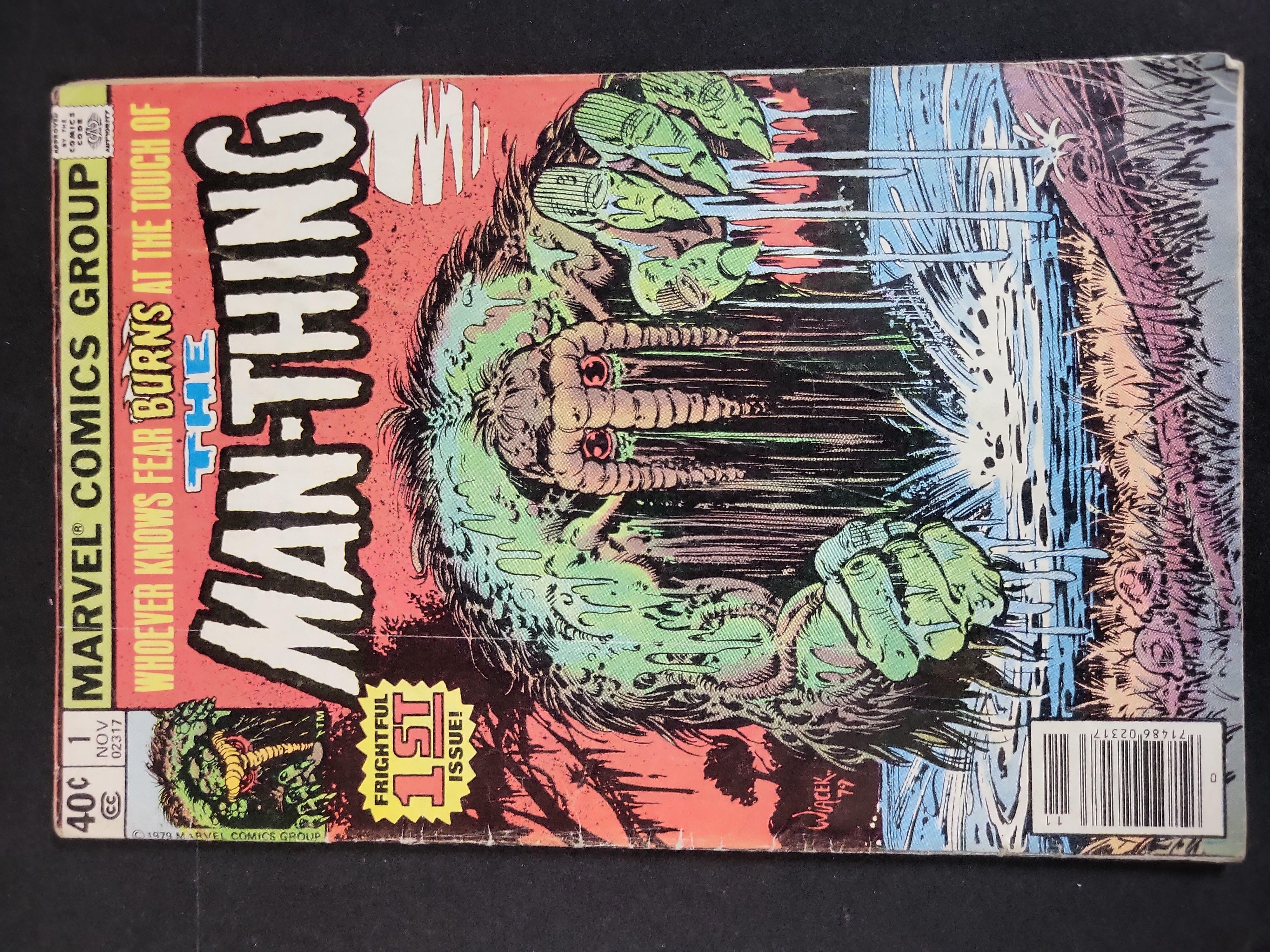 I03765 | A Pair of Marvel Comics Bronze Age Premiere Issues Godzilla #1 and The Man-Thing #1