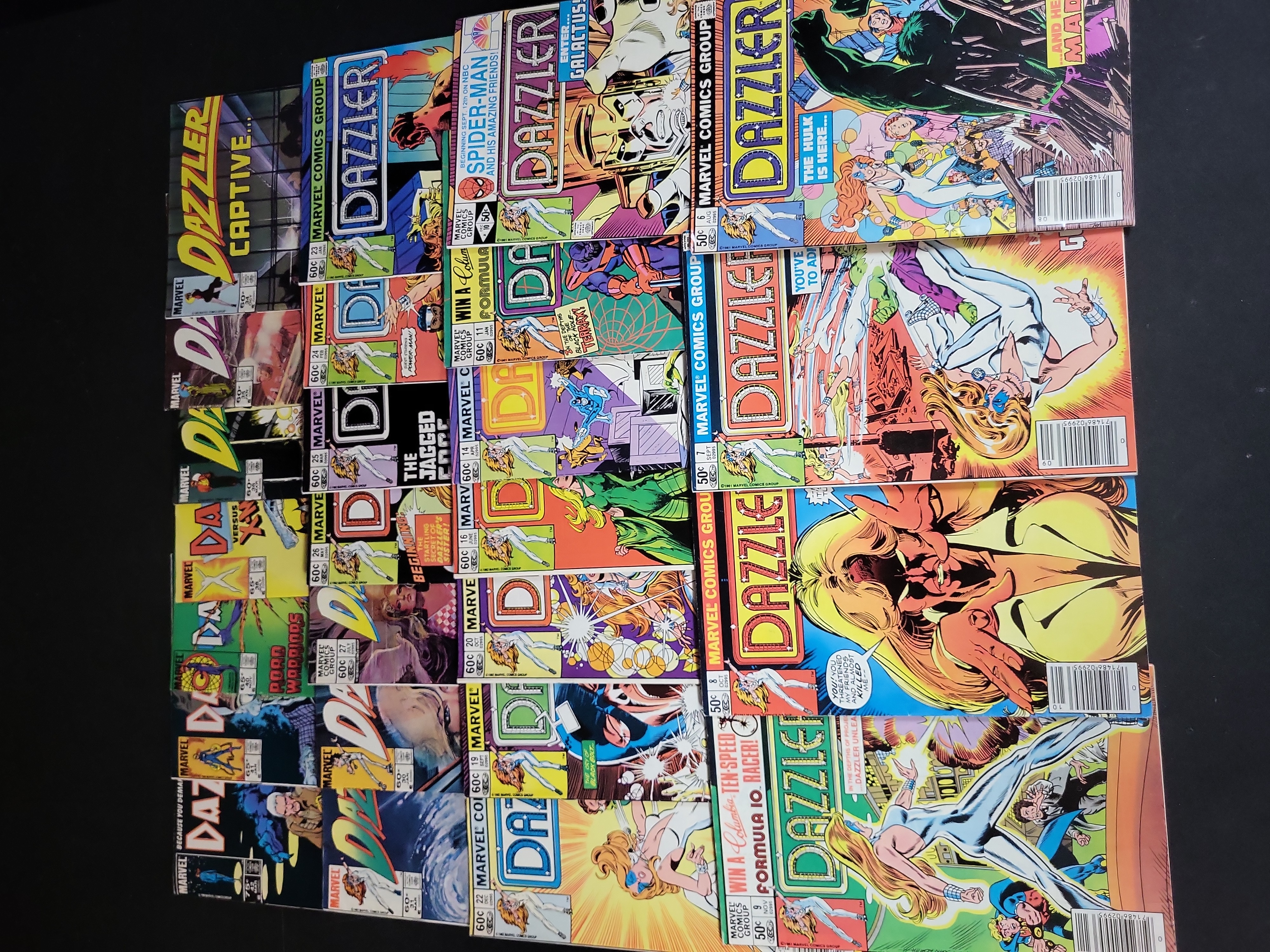 I03773 | A Collection of Marvel Comics Dazzler Comic Books, Issues 6-42