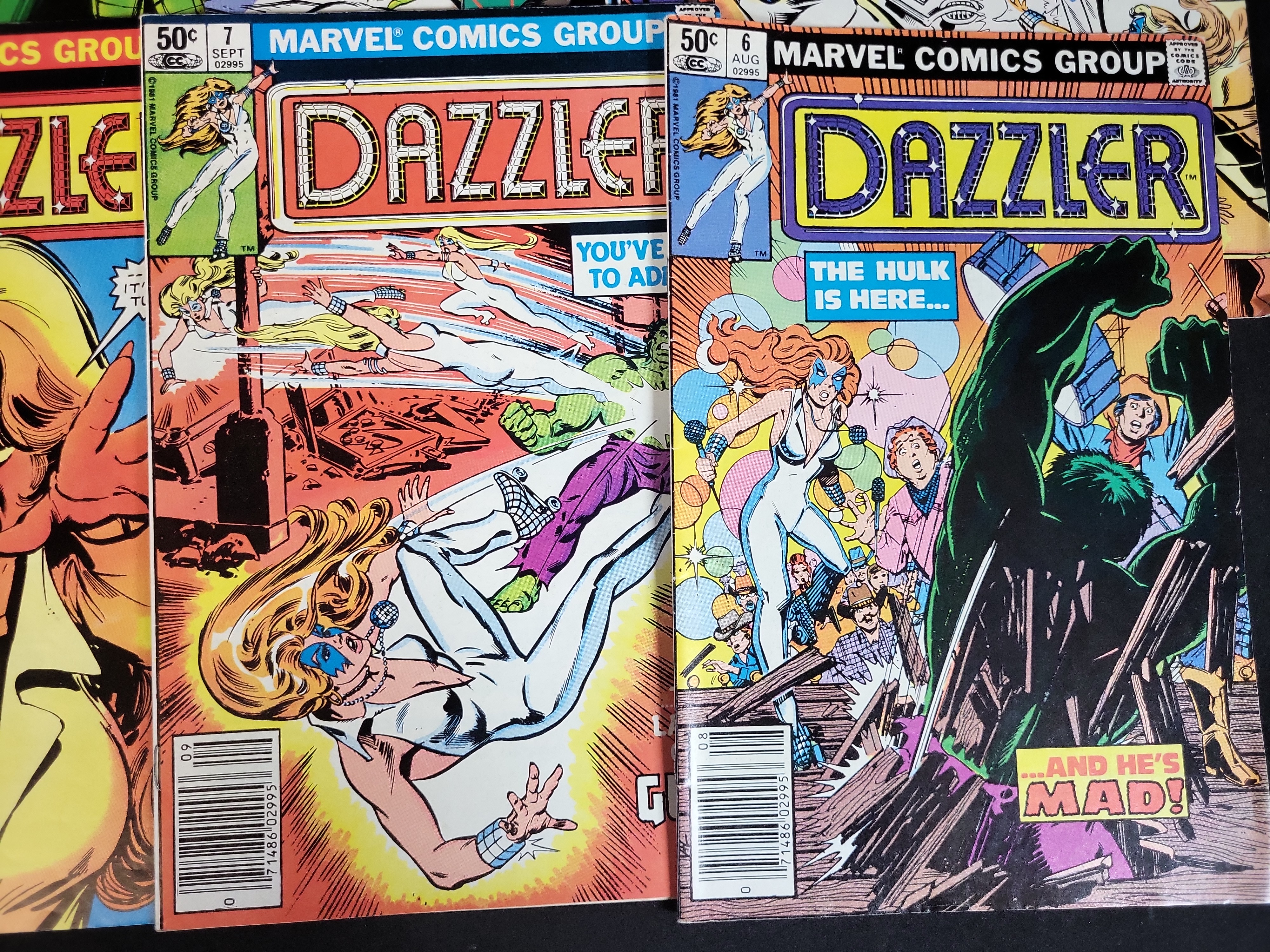 I03773 | A Collection of Marvel Comics Dazzler Comic Books, Issues 6-42