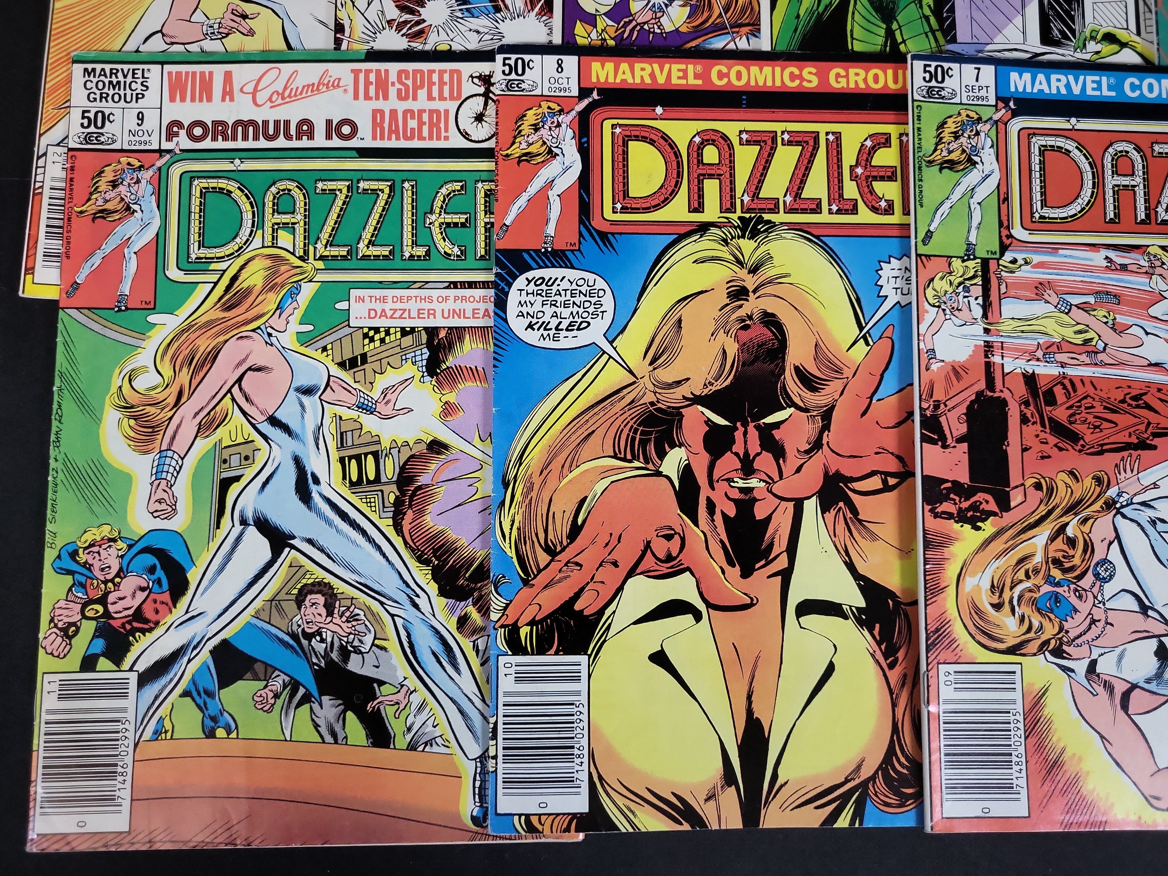I03773 | A Collection of Marvel Comics Dazzler Comic Books, Issues 6-42