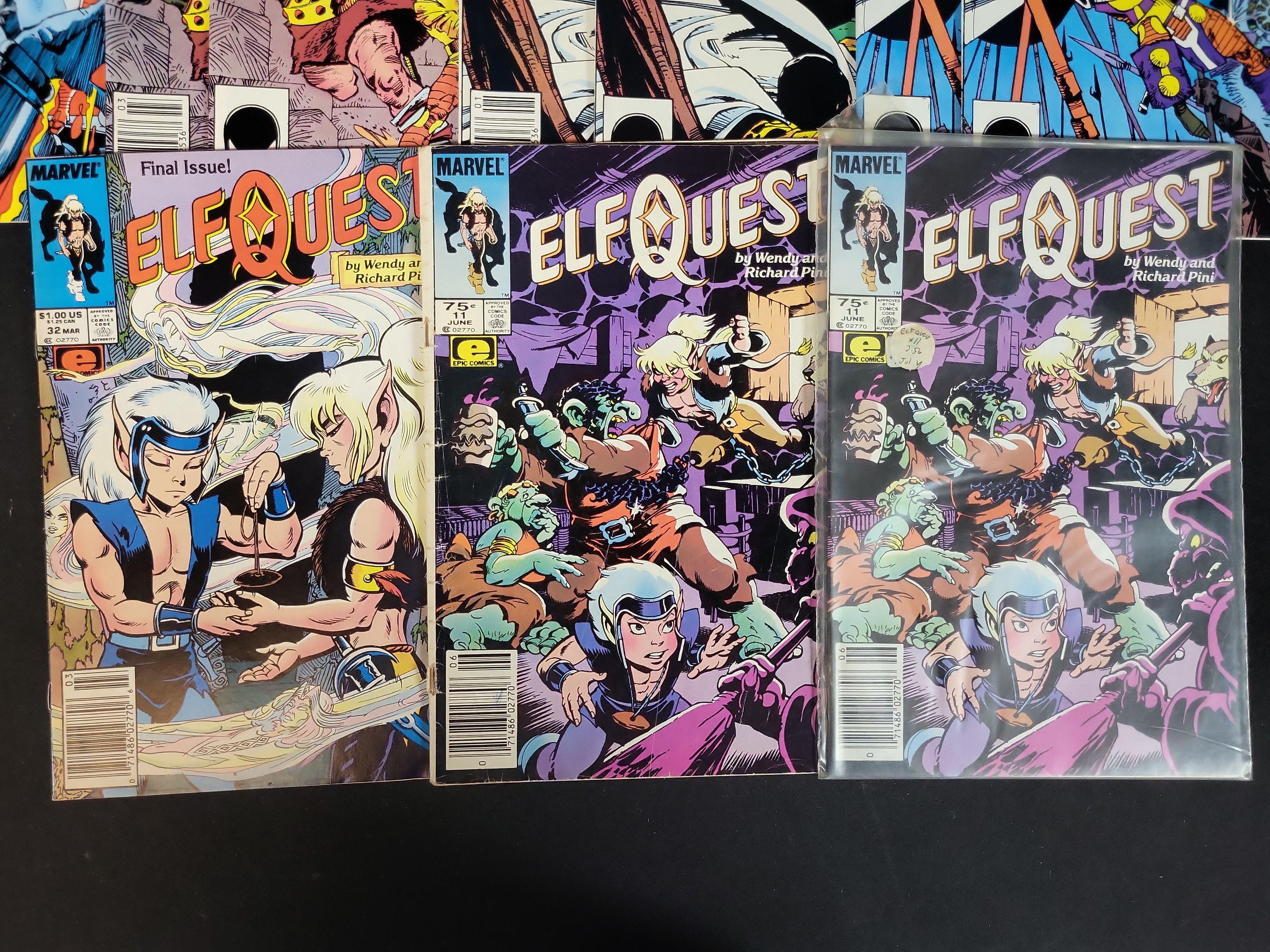I03741 | A Collection of Vintage Marvel and Epic Comics Including Skull the Slayer and Balder the Brave