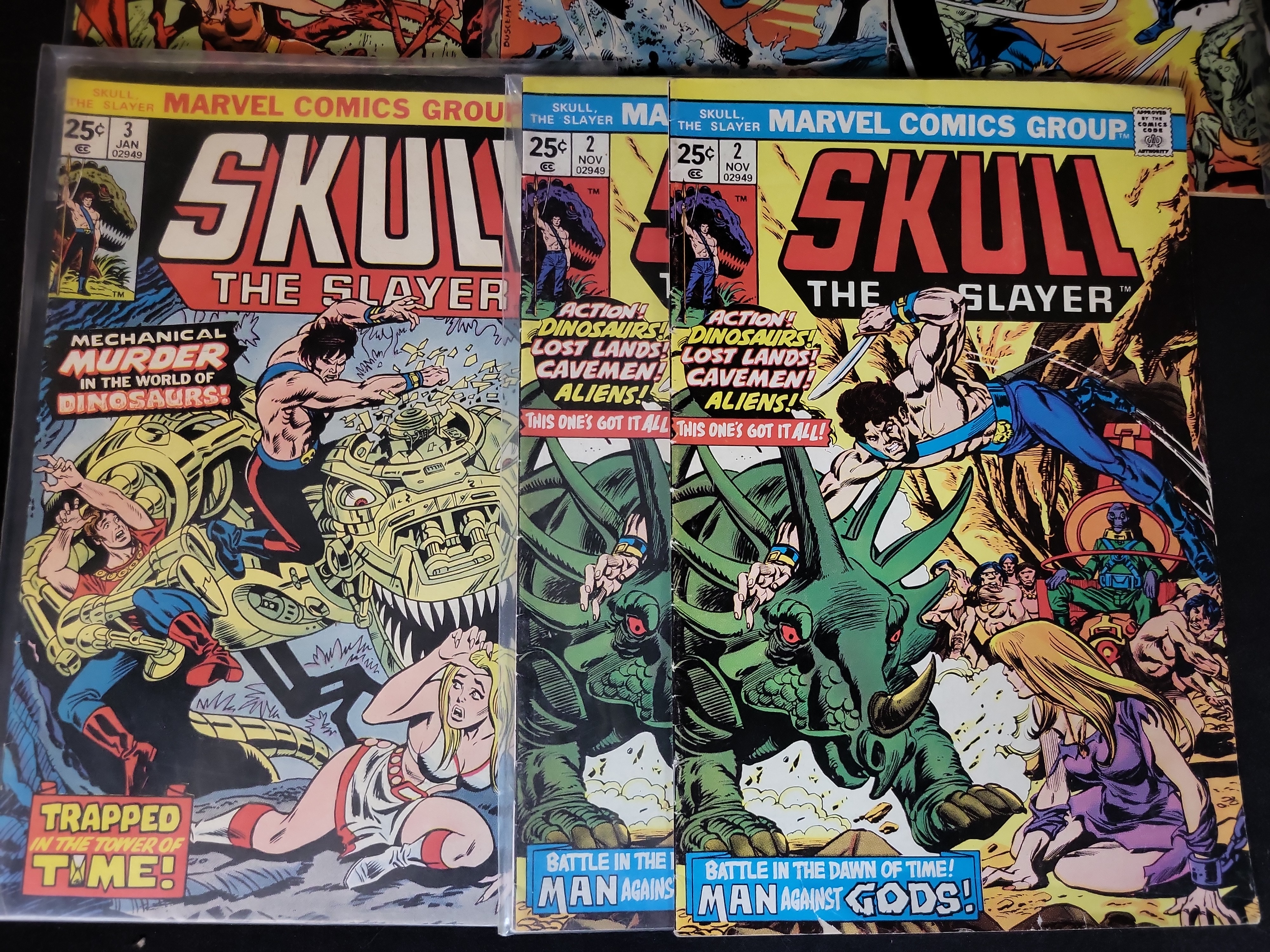 I03741 | A Collection of Vintage Marvel and Epic Comics Including Skull the Slayer and Balder the Brave