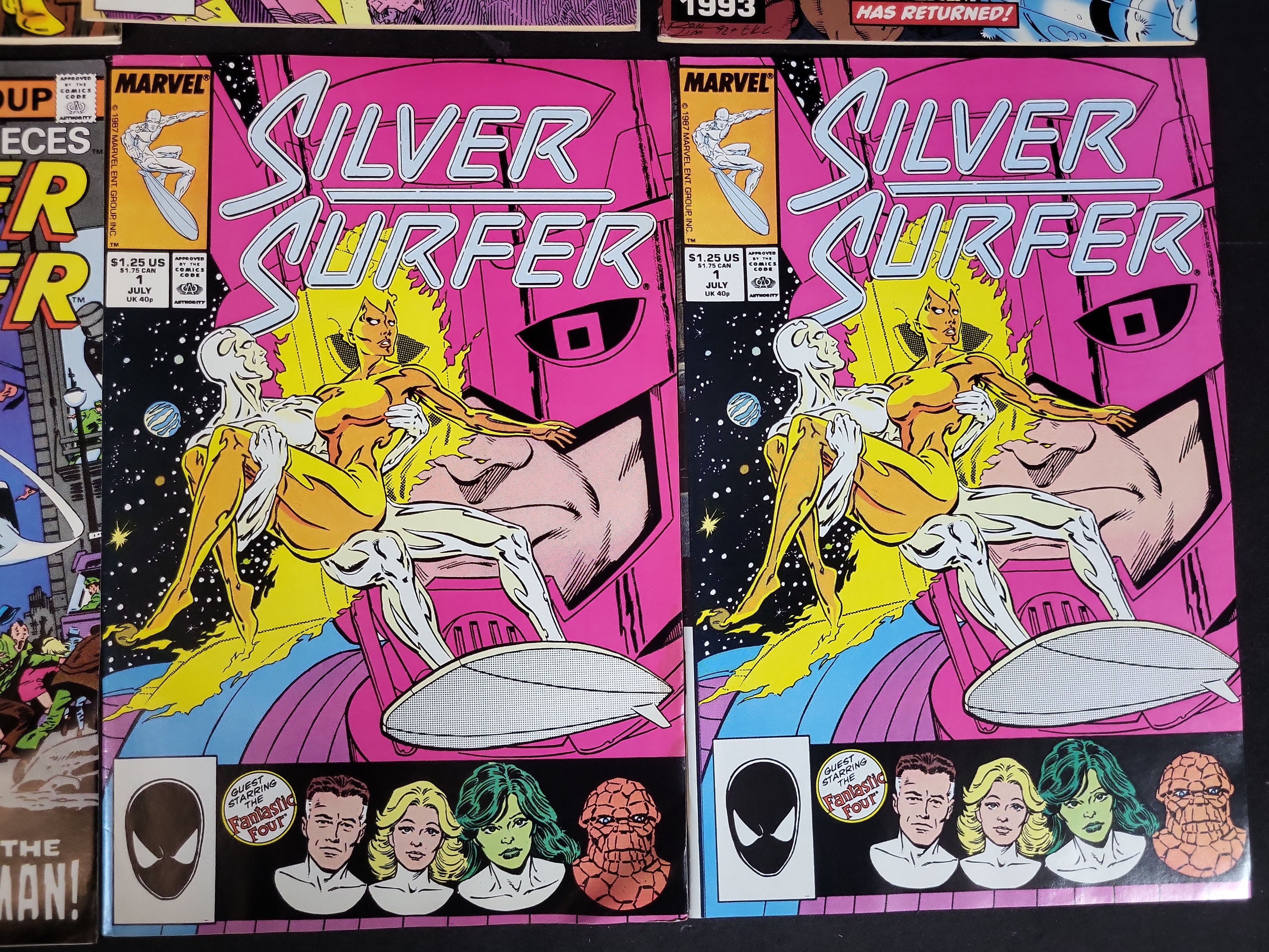 I03749 | A Collection of Marvel Silver Surfer Comic Books