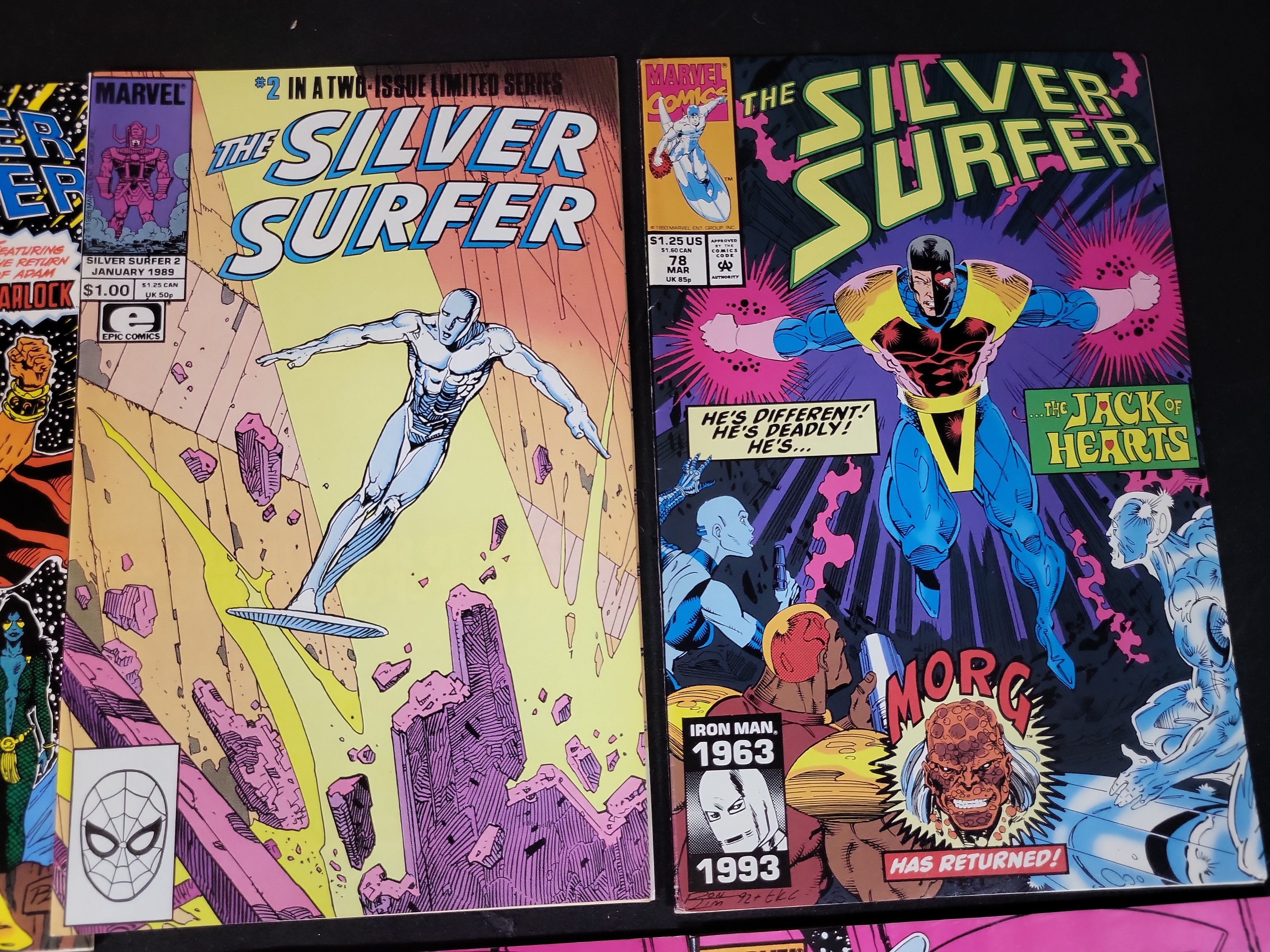 I03749 | A Collection of Marvel Silver Surfer Comic Books