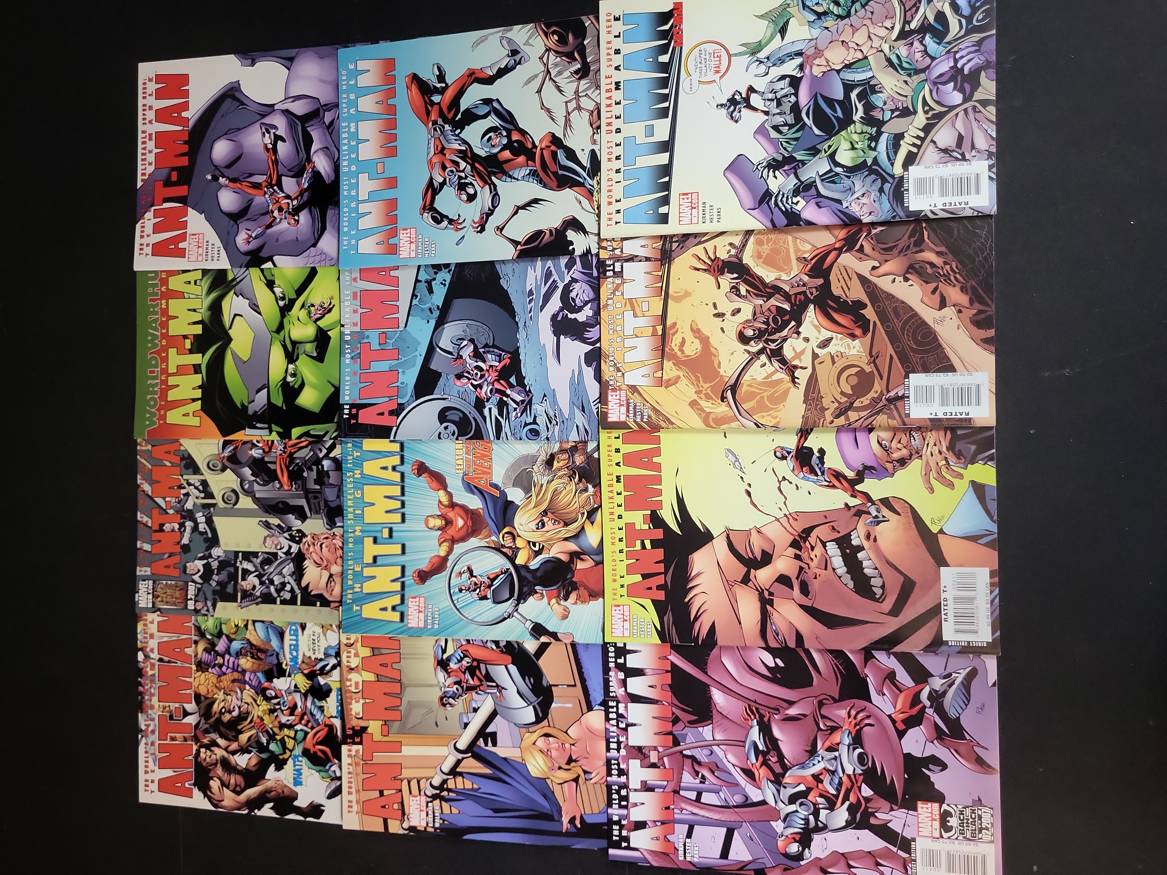 I03777 | A Collection of Marvel The Irredeemable Ant-Man Comic Books, Circa 2006-2007