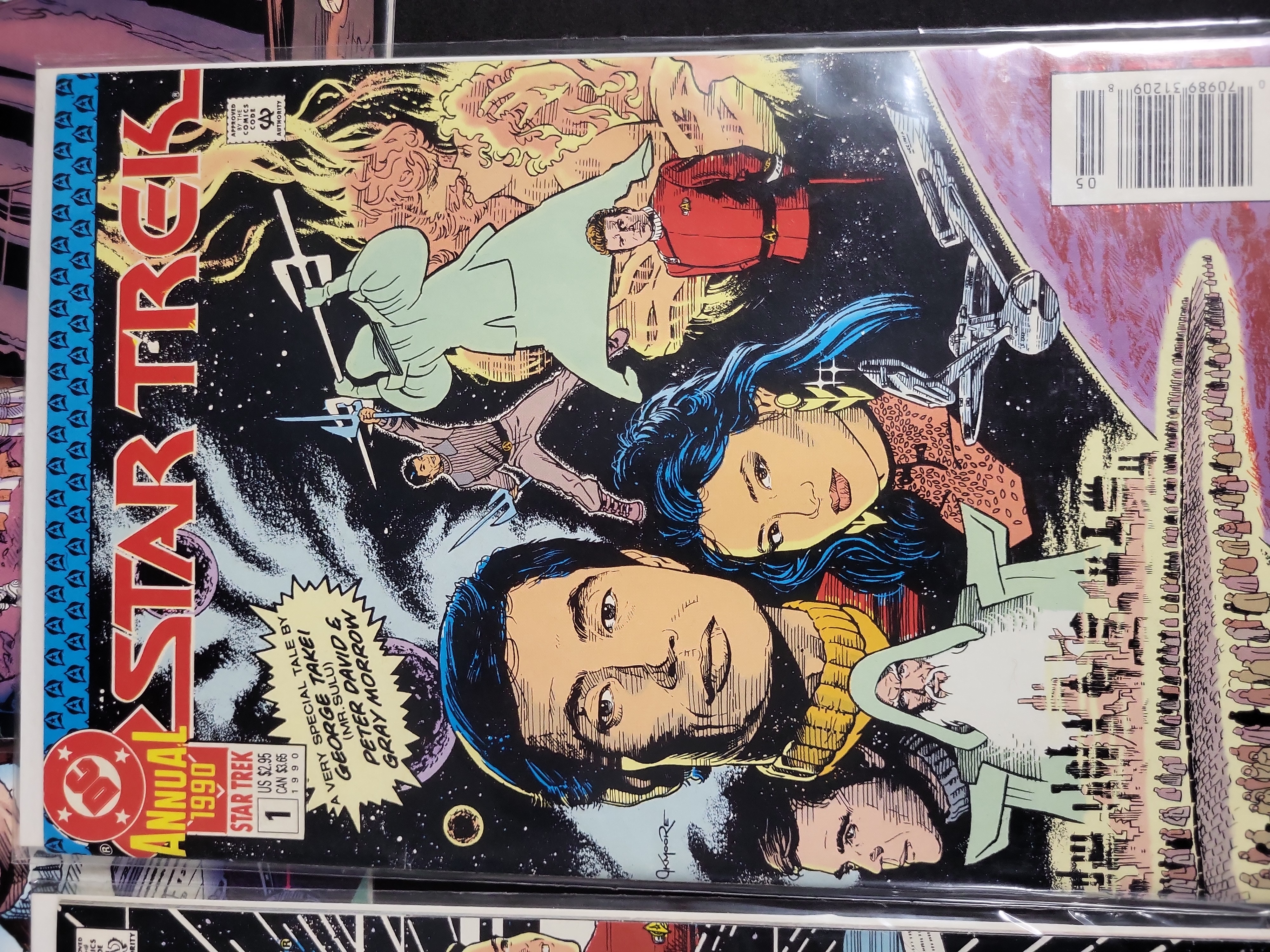 I03781 | A Collection of Vintage DC Comics Star Trek Comic Books