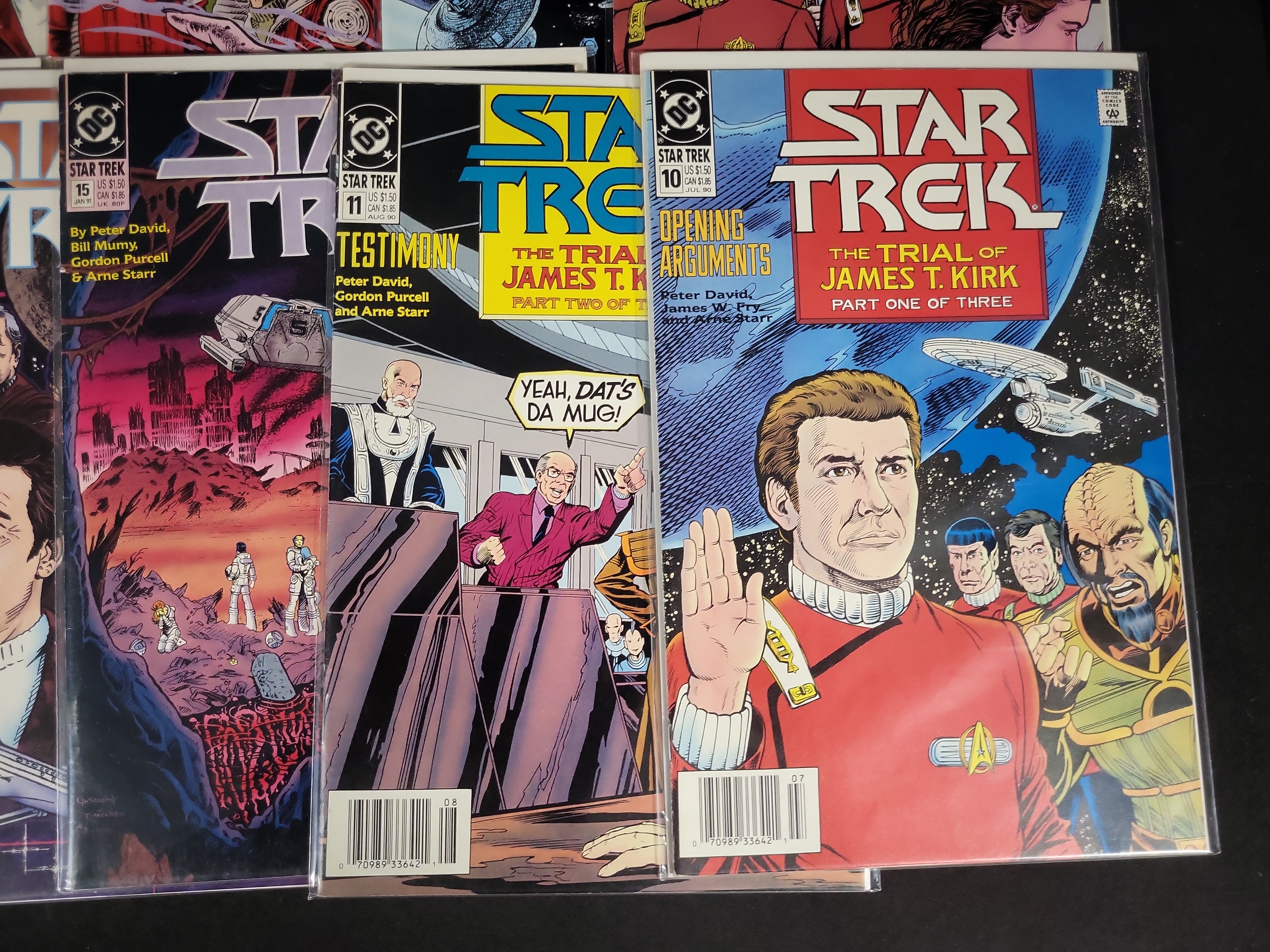 I03781 | A Collection of Vintage DC Comics Star Trek Comic Books