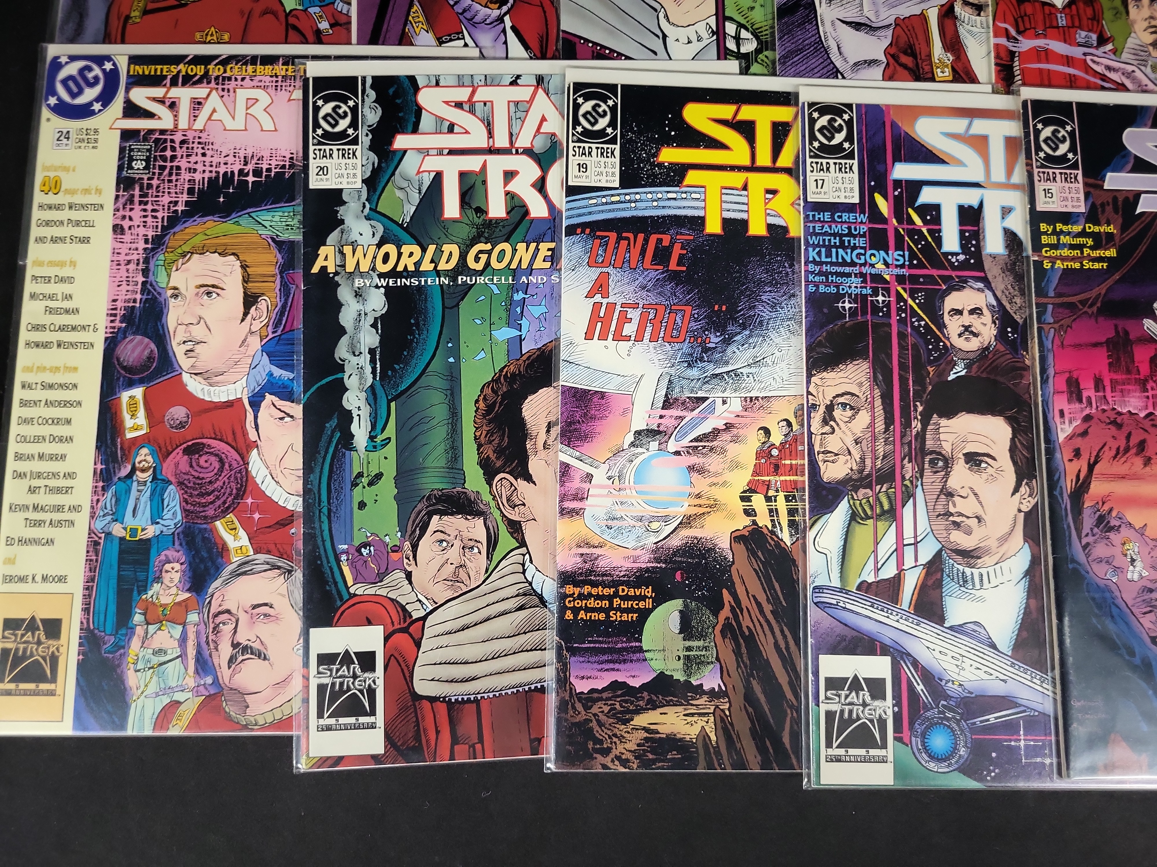 I03781 | A Collection of Vintage DC Comics Star Trek Comic Books