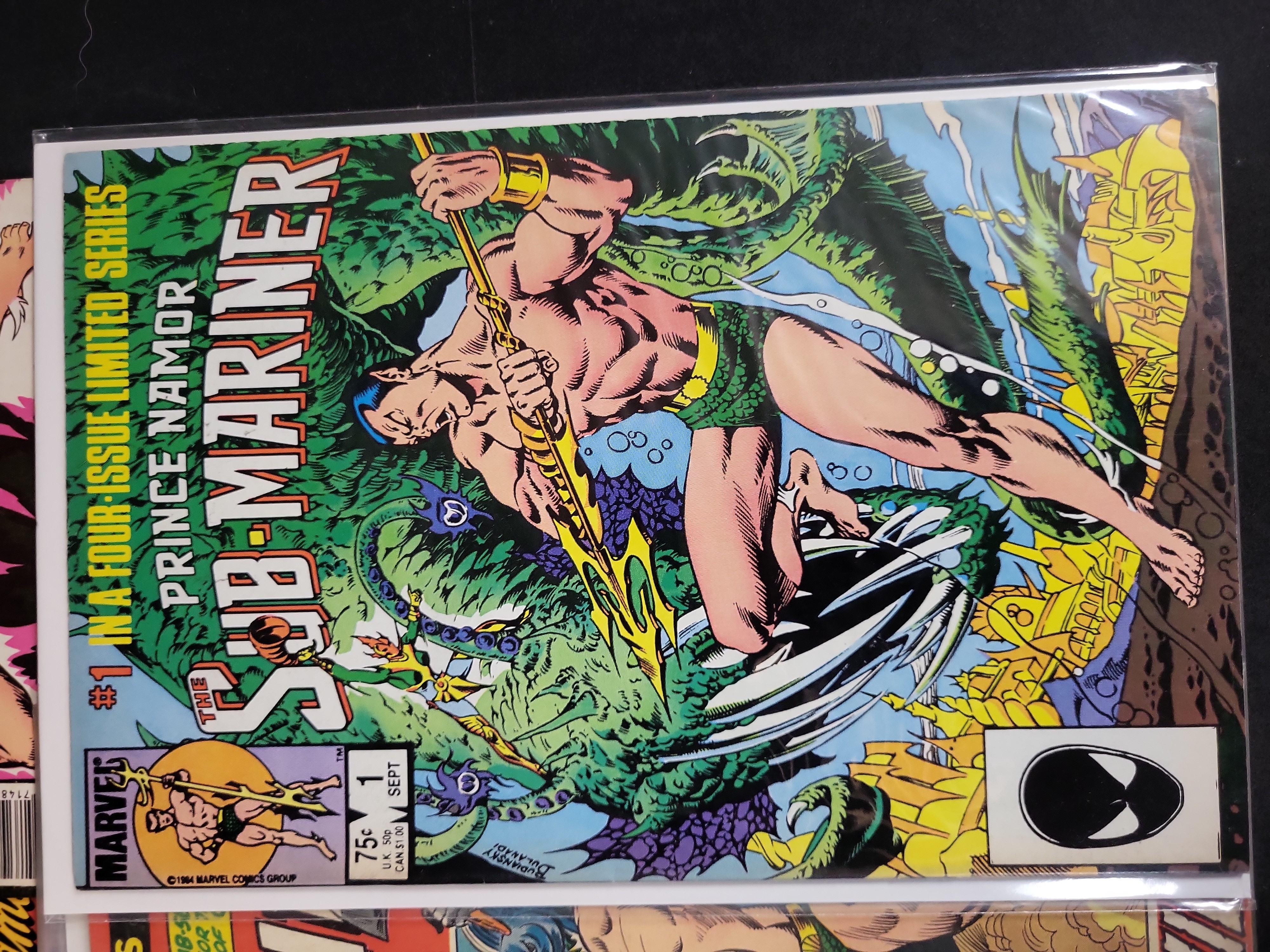 I03689 | A Lot of 10 Marvel Comics Featuring Prince Namor the Sub-Mariner Including Limited Series and Bronze Age Issues