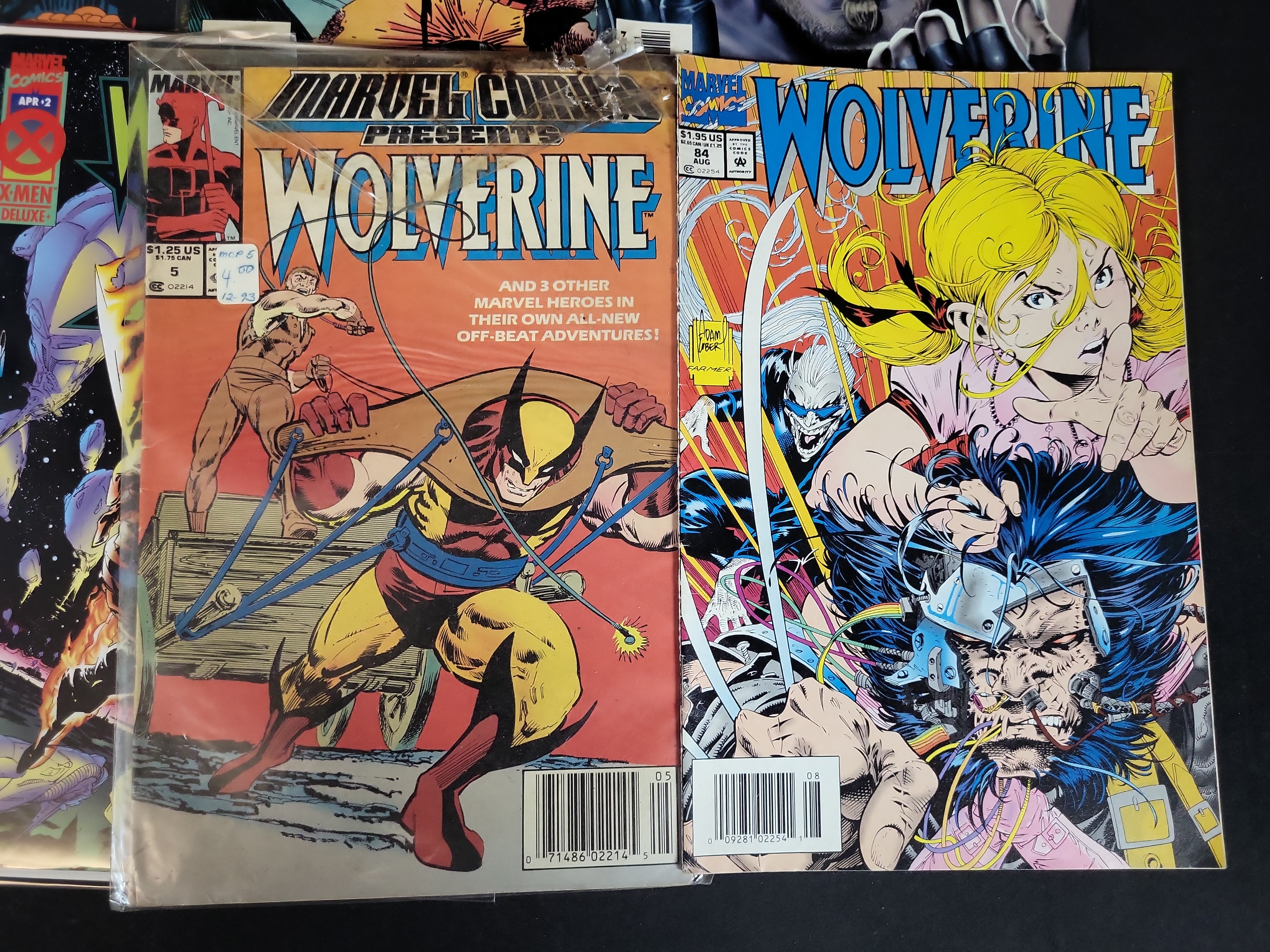 I03692 | Nine Marvel Comic Books Featuring Wolverine and Weapon X