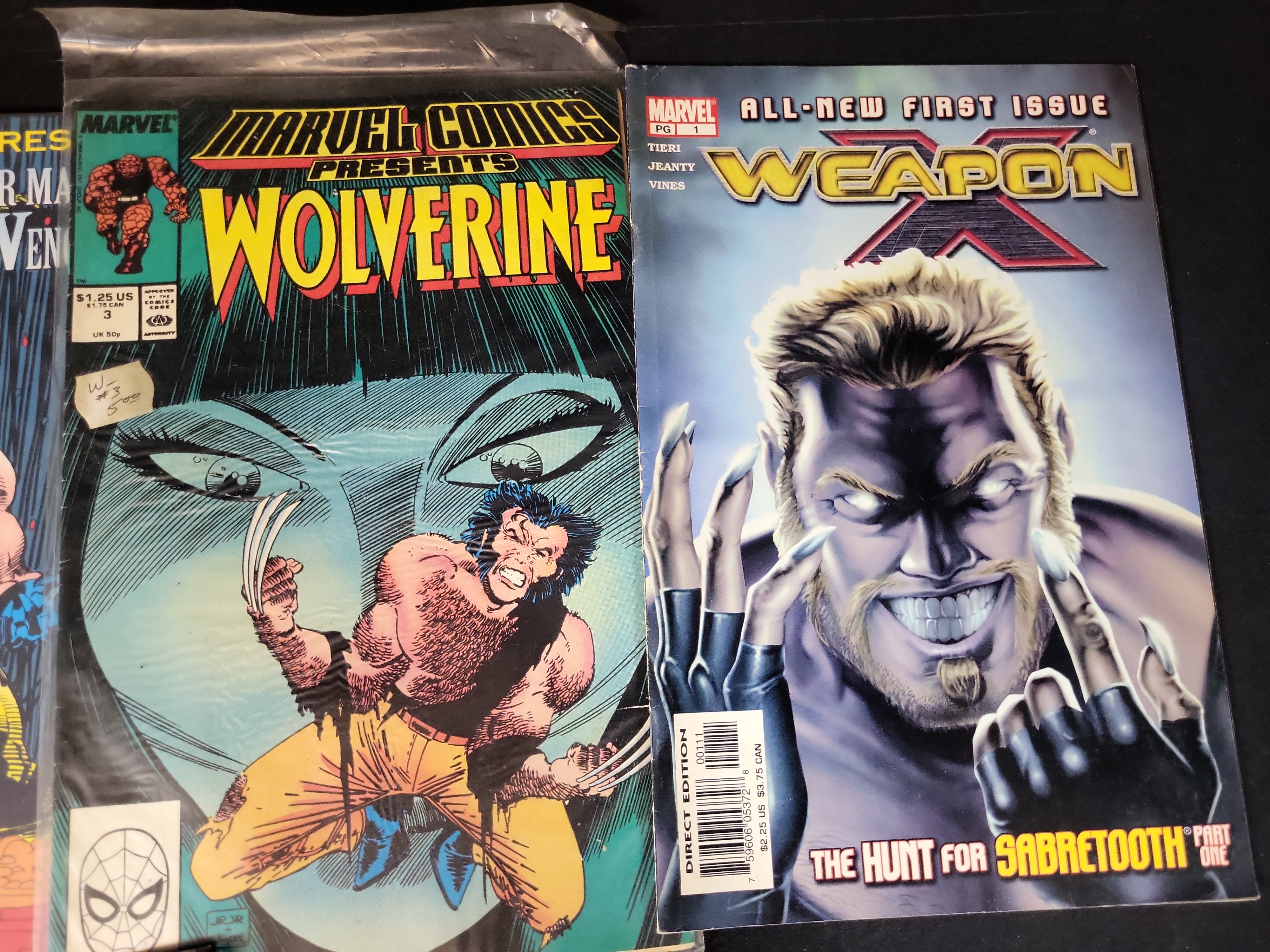 I03692 | Nine Marvel Comic Books Featuring Wolverine and Weapon X