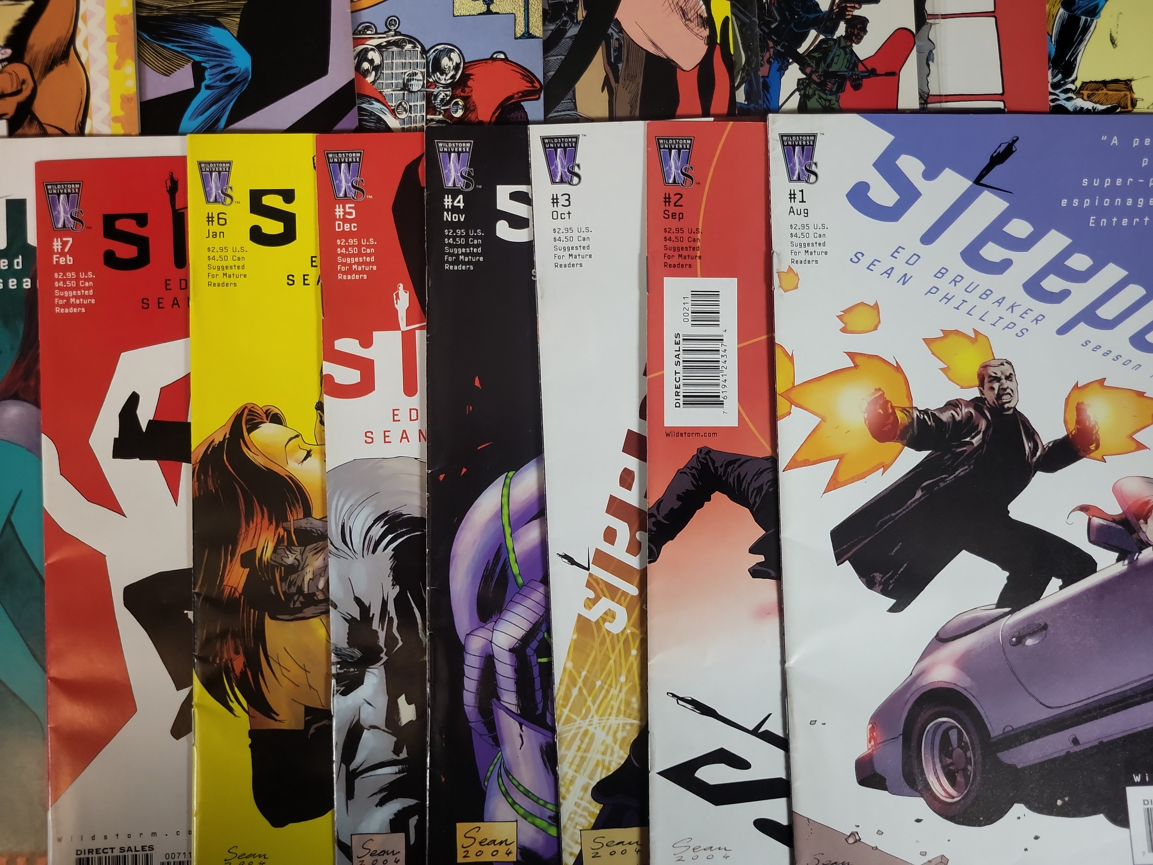 I03610 | A Collection of Approximately 35 Comic Books Featuring Sleeper, Jon Sable Freelance, and Sabre