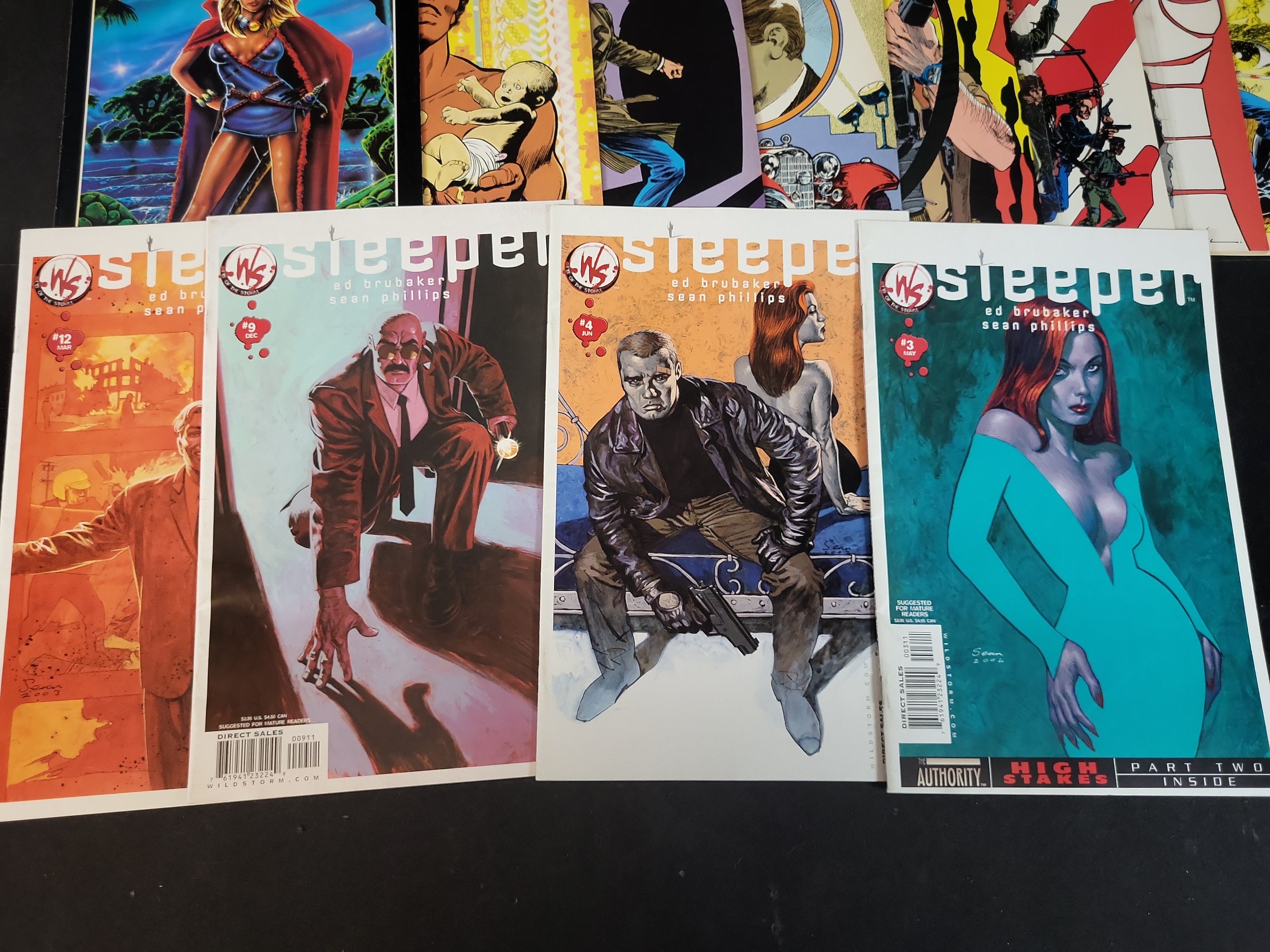 I03610 | A Collection of Approximately 35 Comic Books Featuring Sleeper, Jon Sable Freelance, and Sabre