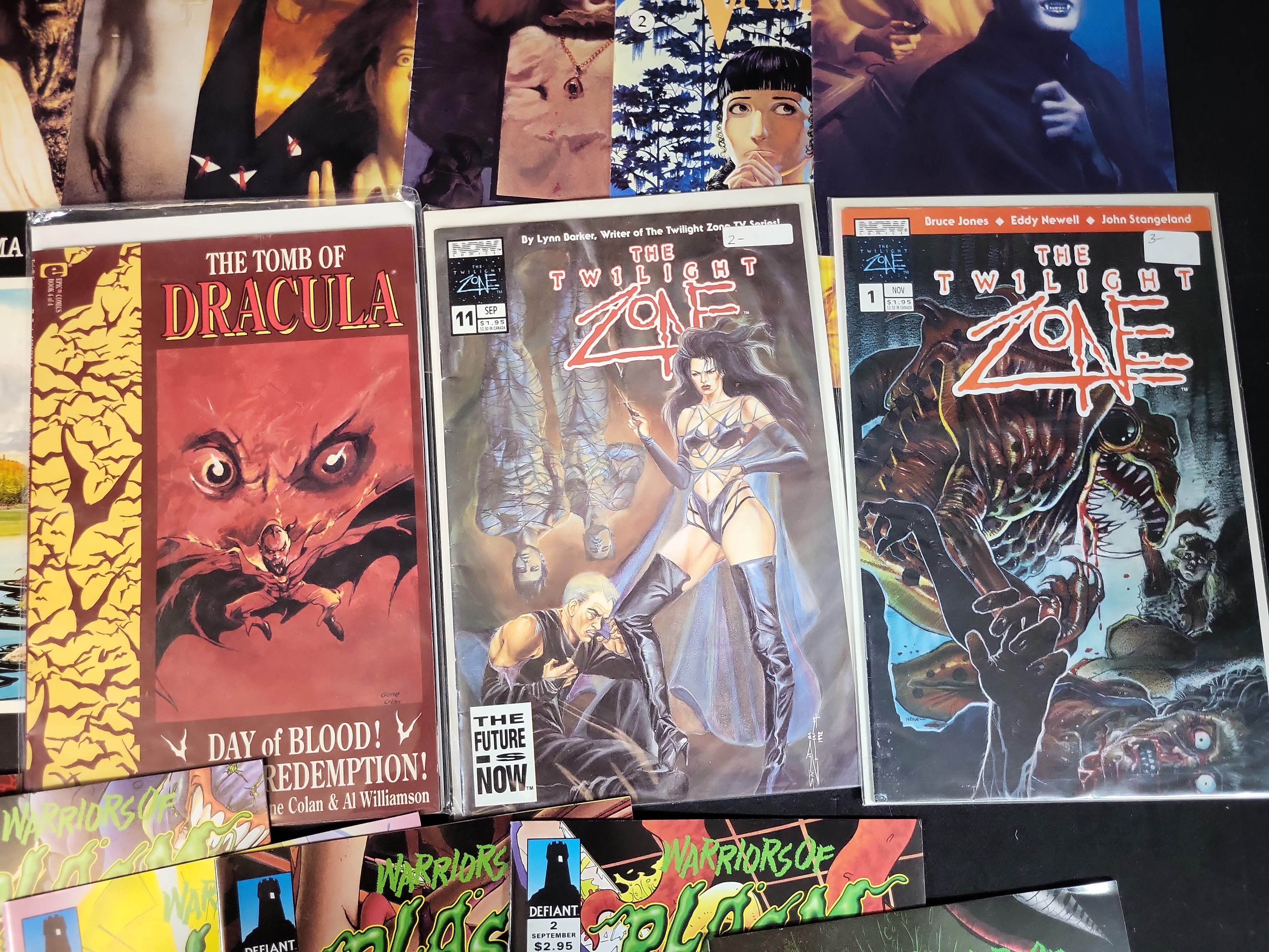 I03611 | An Assortment of approximately 20 Independent and Major Publisher Comic Books including Vertigo, Innovation, and Defiant Titles