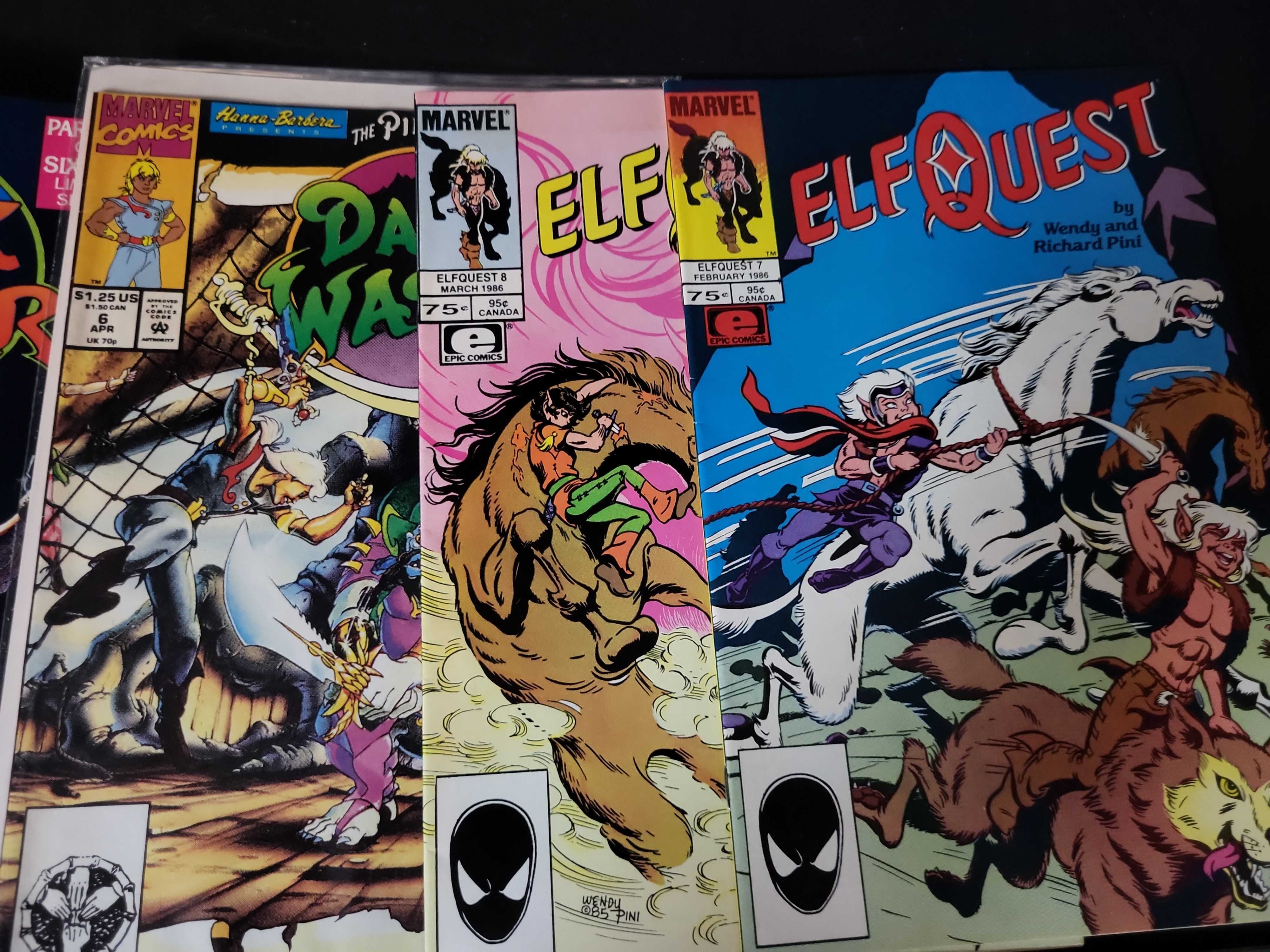 I03614 | A Collection of 22 Marvel and Epic Comics Featuring Groo the Wanderer, ElfQuest, and The Pirates of Dark Water