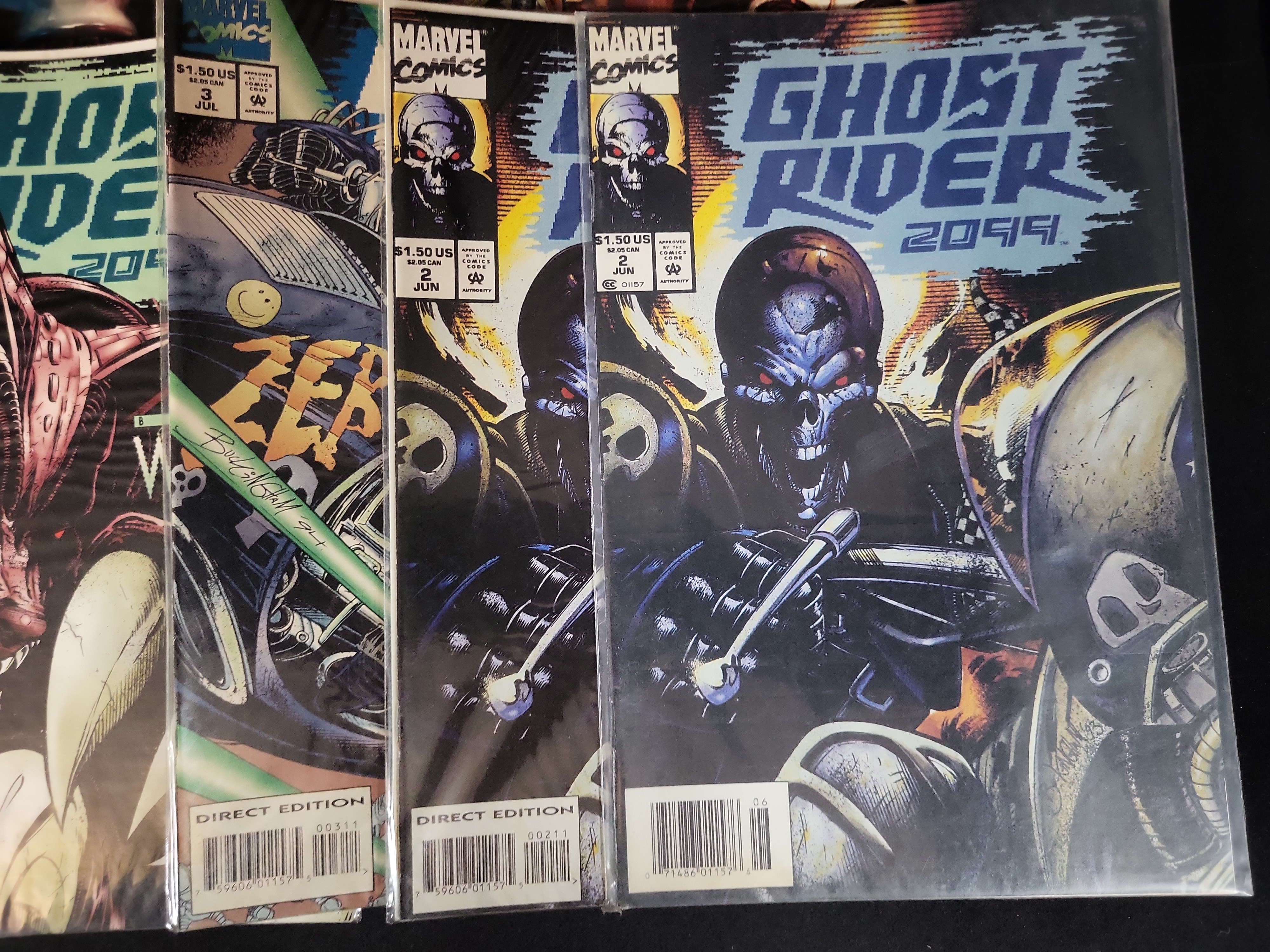 I03756 | A Collection of Marvel Comics Ghost Rider 2099 and Ghost Rider 2099 A.D. Comic Books