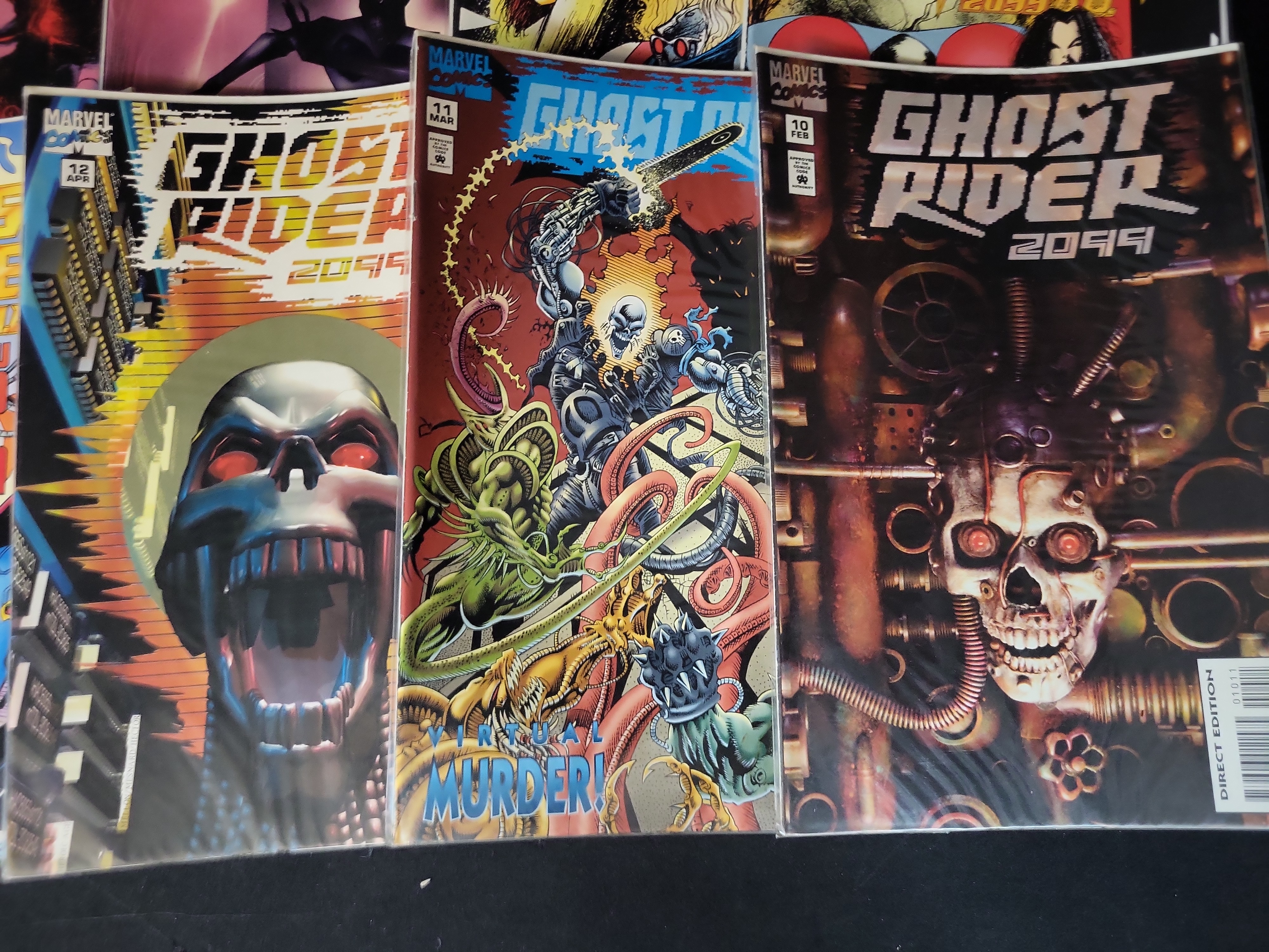 I03756 | A Collection of Marvel Comics Ghost Rider 2099 and Ghost Rider 2099 A.D. Comic Books