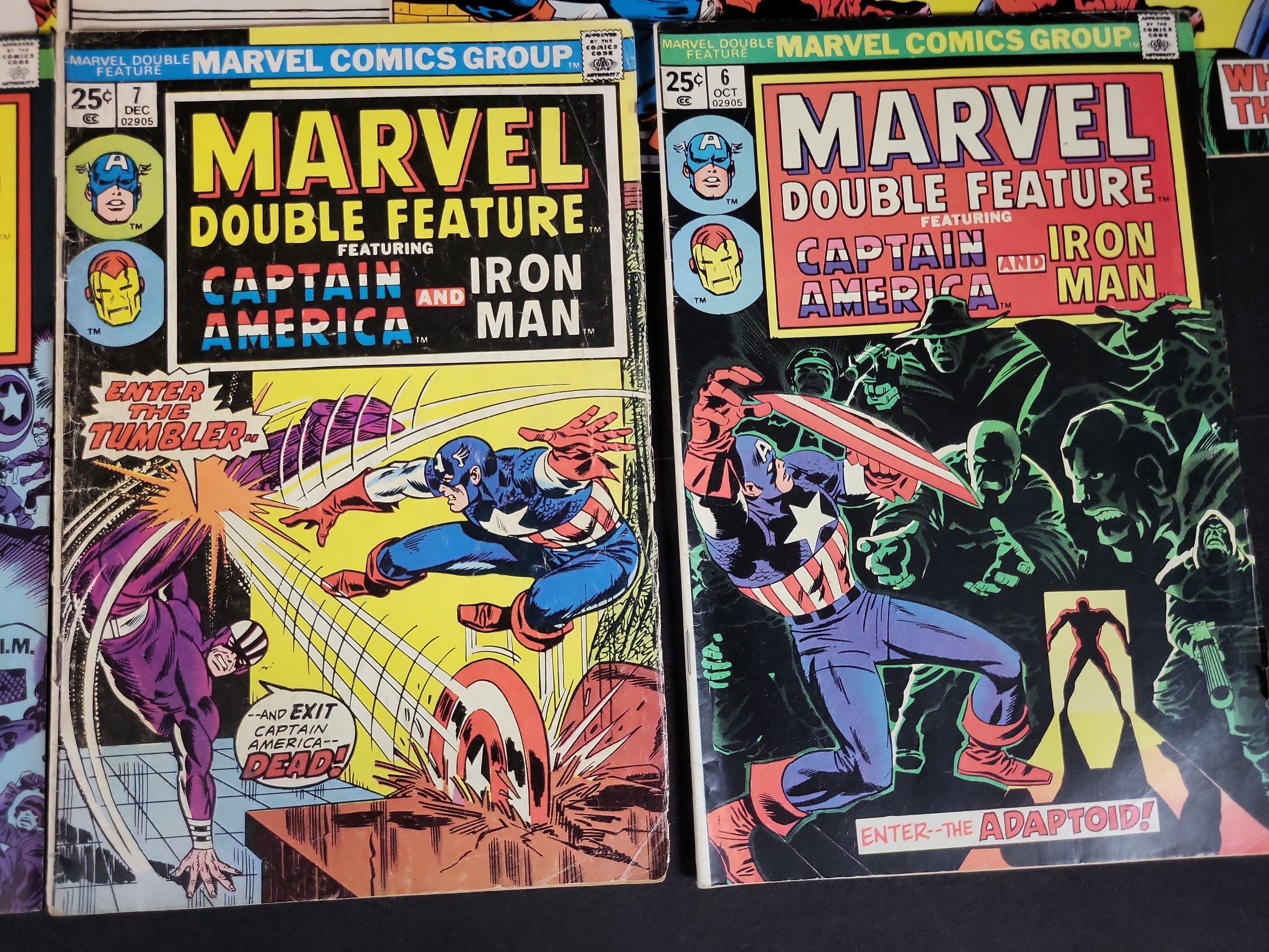 I03778 | A Collection of Captain America and Marvel Comic Books, Multiple Eras