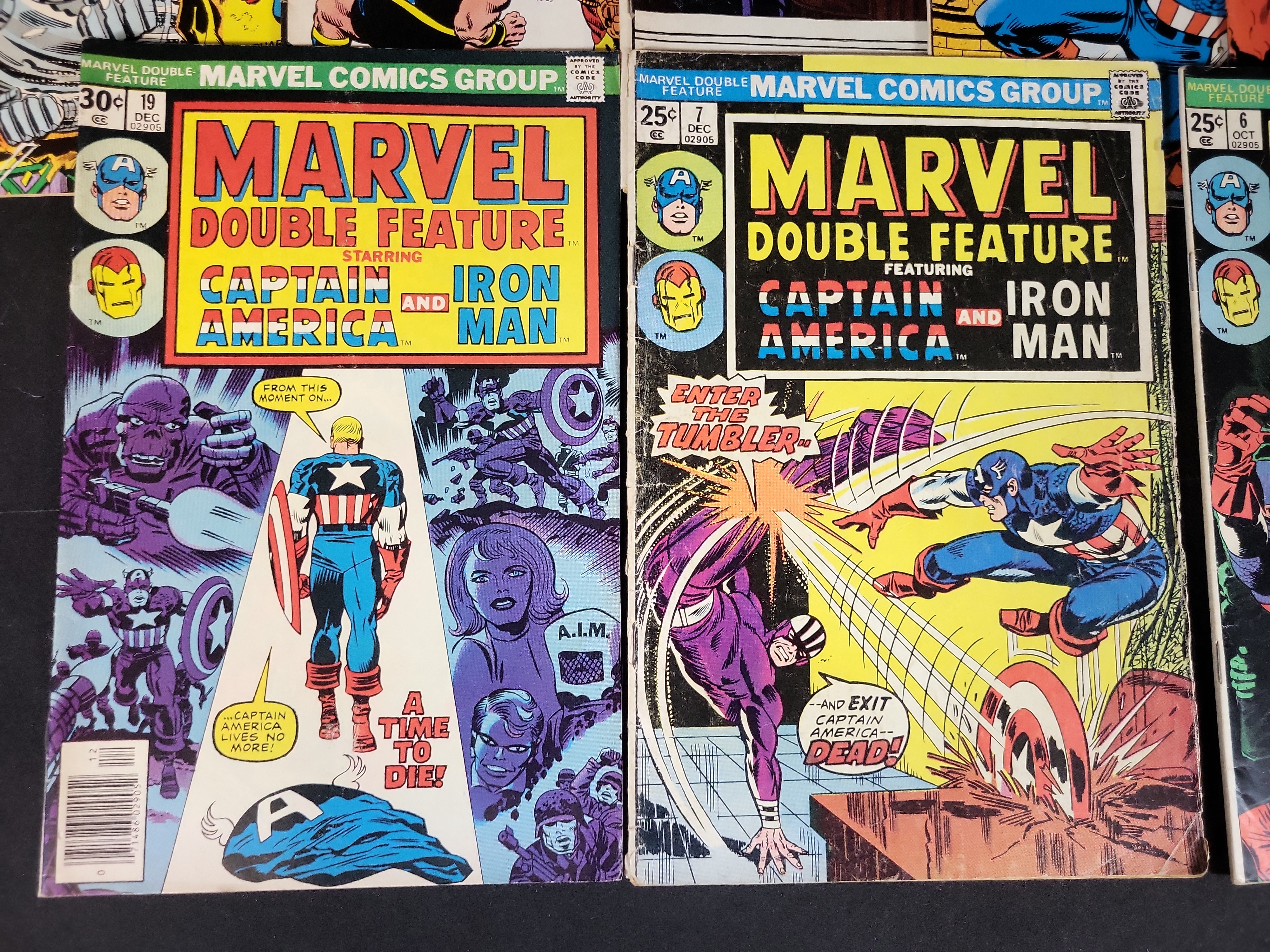 I03778 | A Collection of Captain America and Marvel Comic Books, Multiple Eras