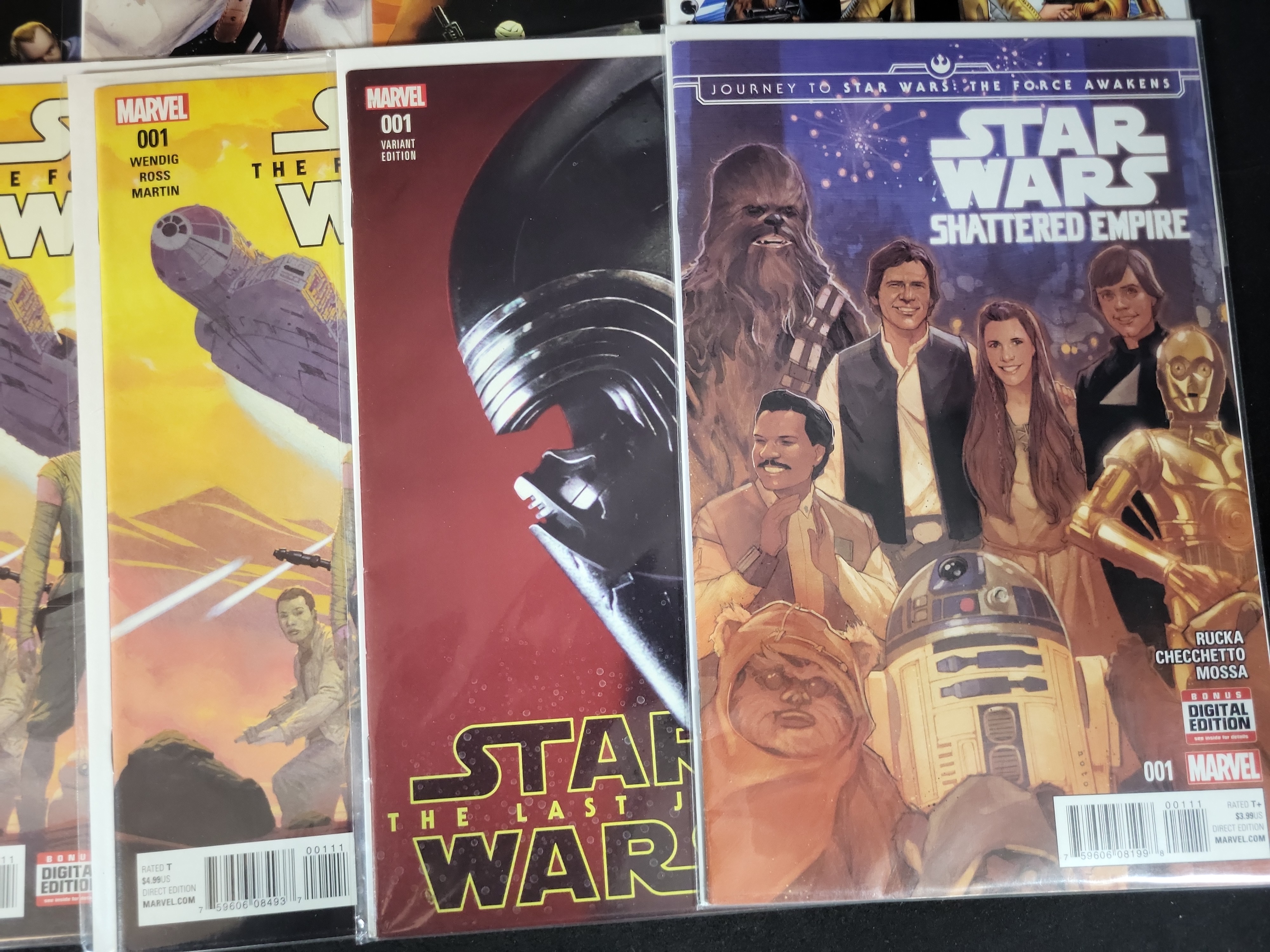 I03792 | A Collection of Modern Marvel Star Wars Comic Books