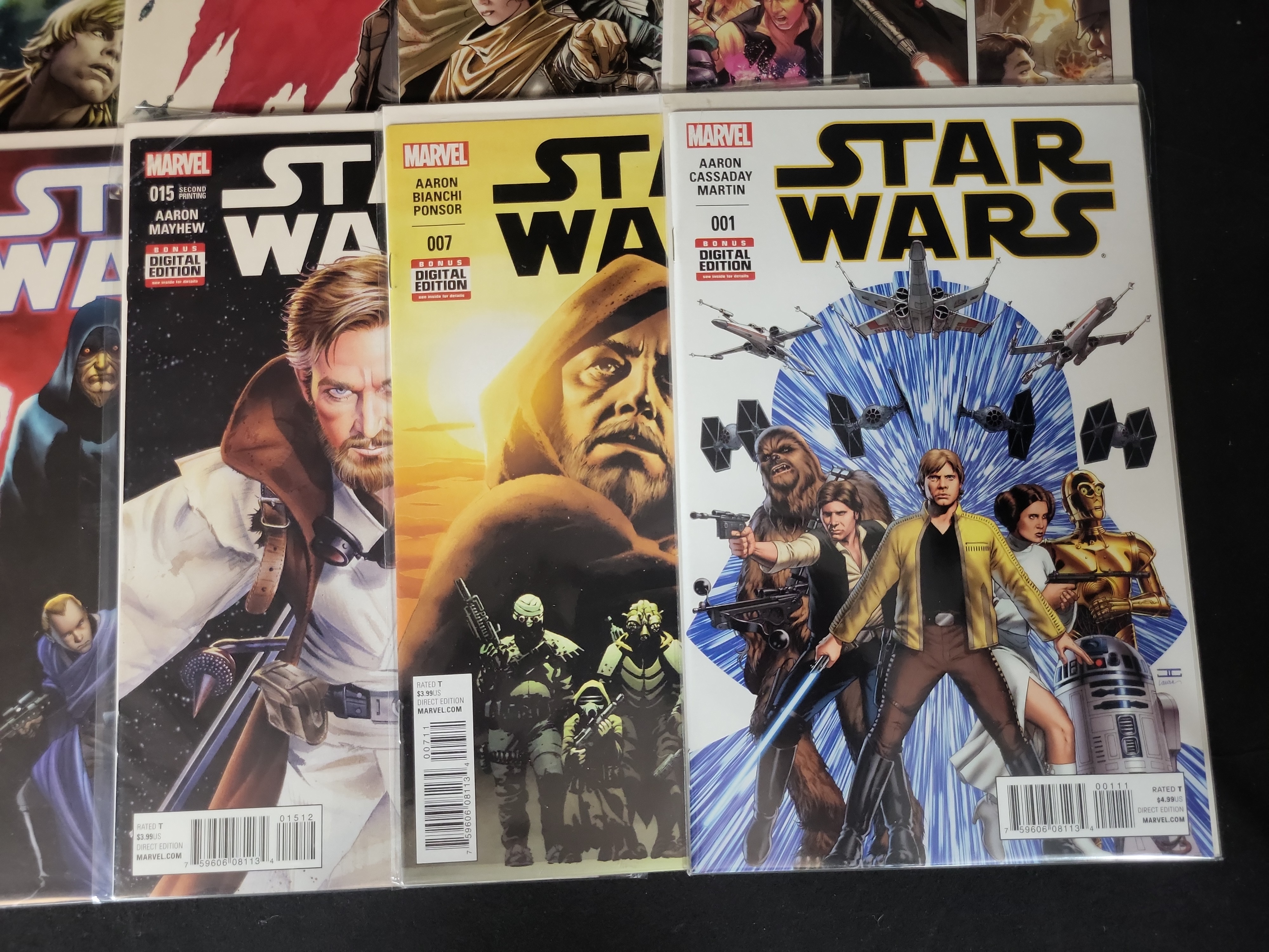 I03792 | A Collection of Modern Marvel Star Wars Comic Books