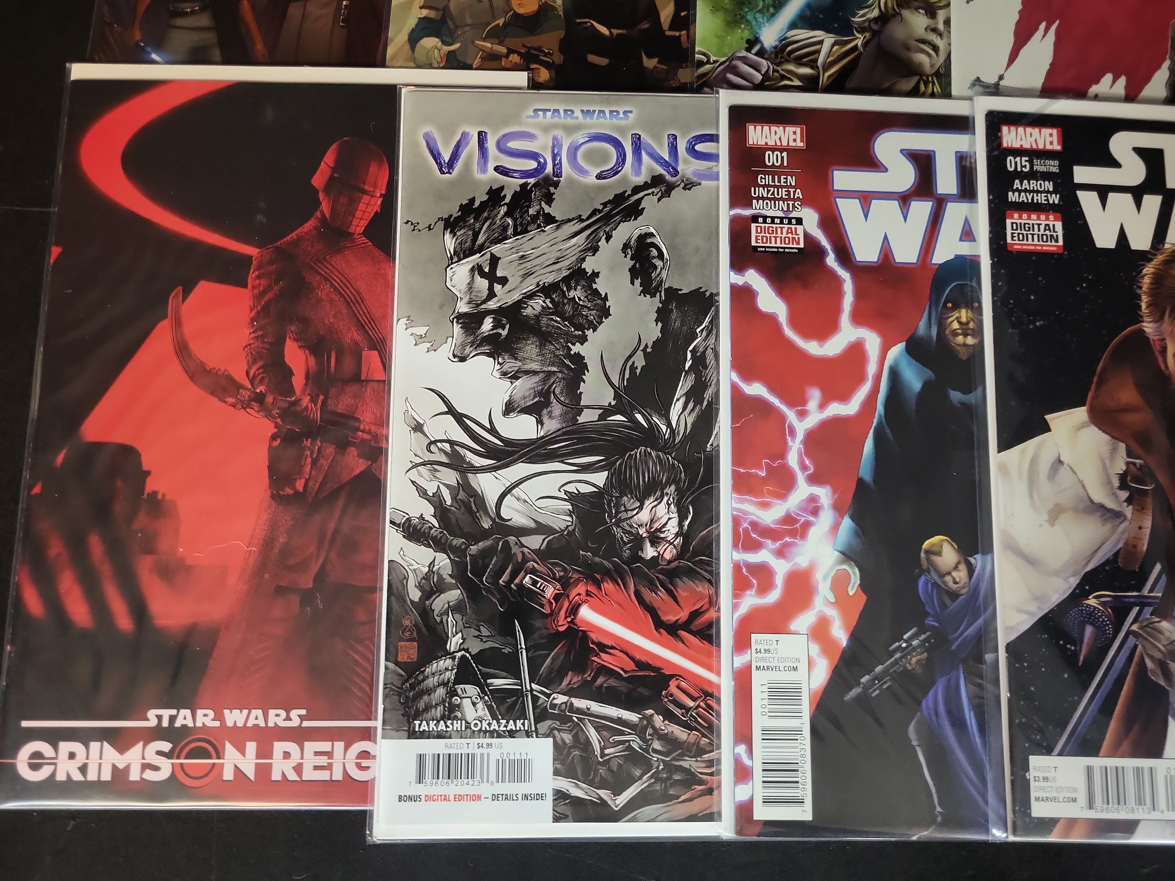 I03792 | A Collection of Modern Marvel Star Wars Comic Books