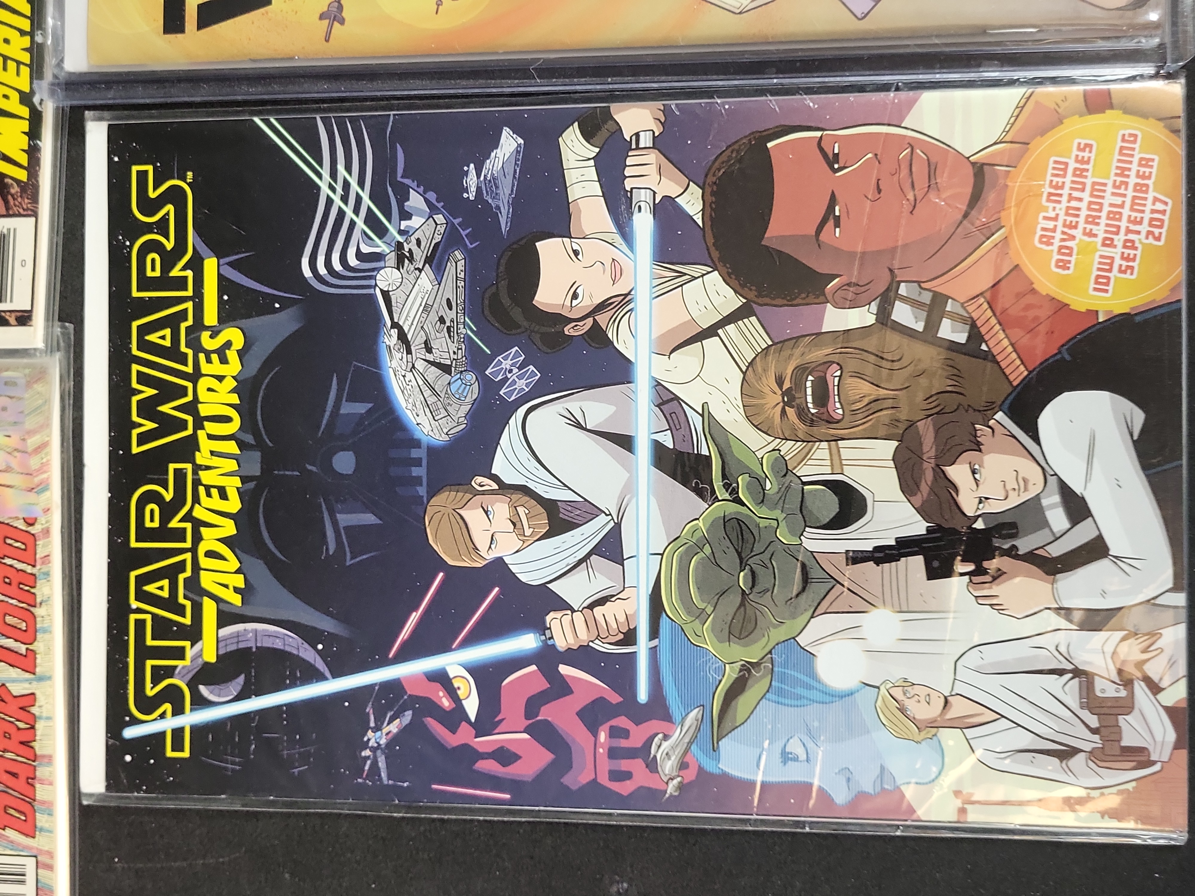 I03793 | An Assortment of Vintage and Modern Star Wars Comic Books