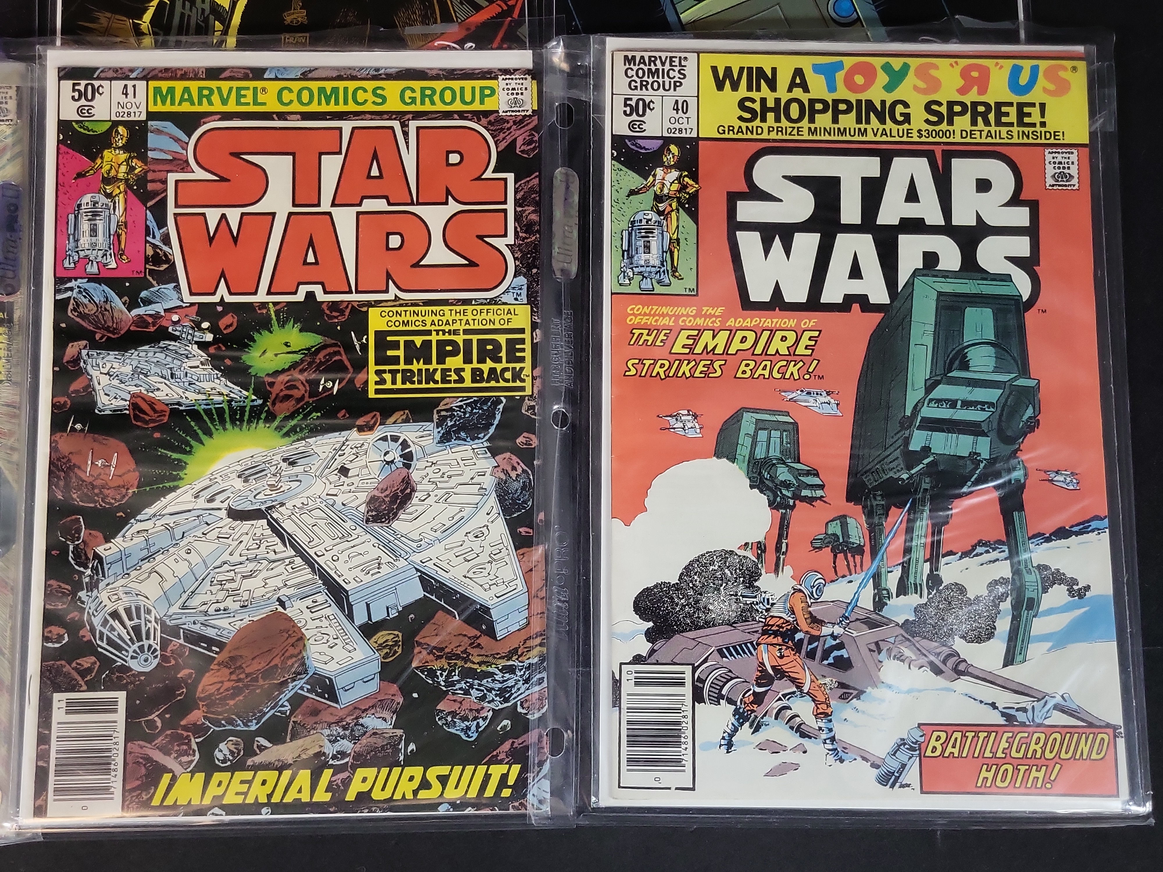 I03793 | An Assortment of Vintage and Modern Star Wars Comic Books