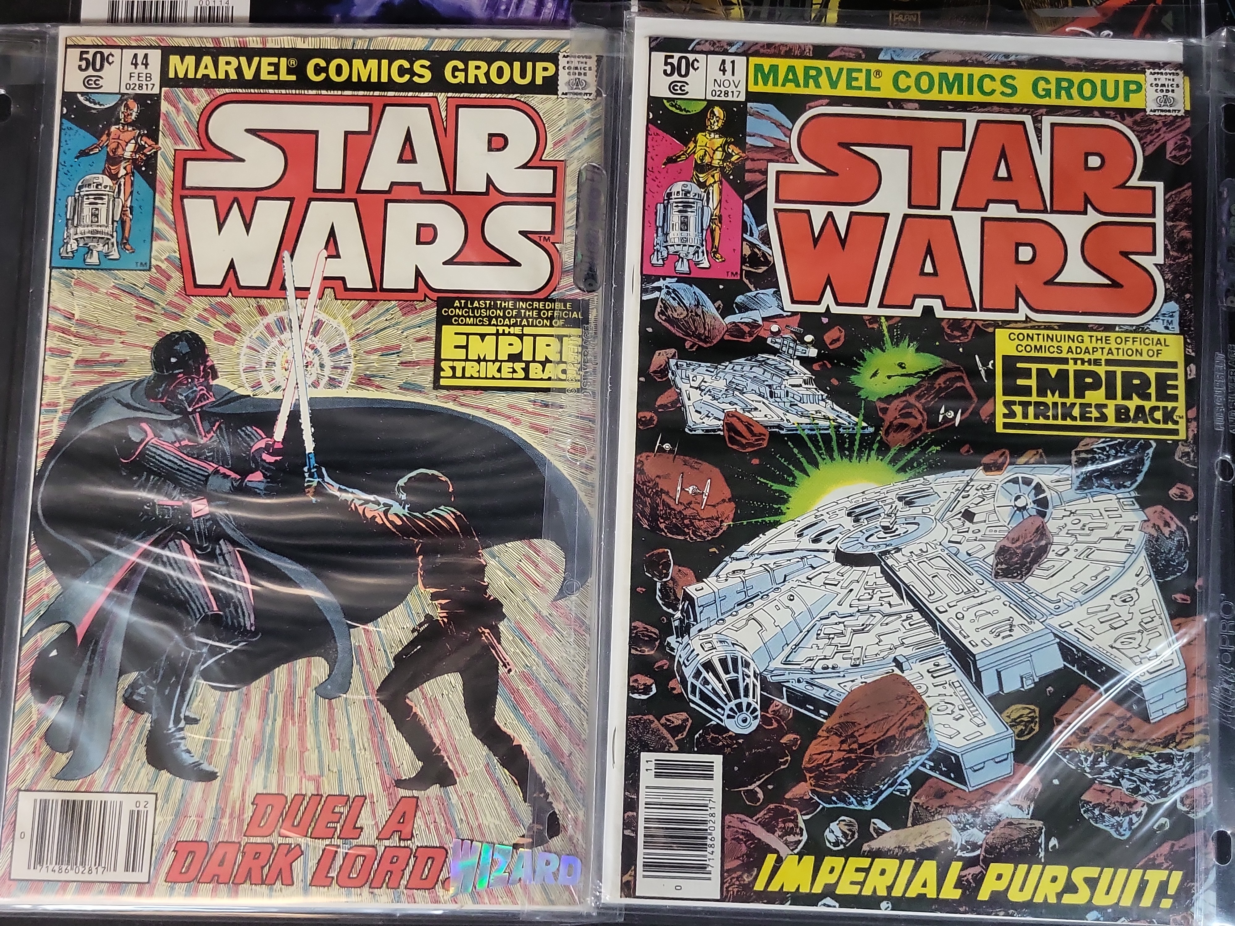 I03793 | An Assortment of Vintage and Modern Star Wars Comic Books