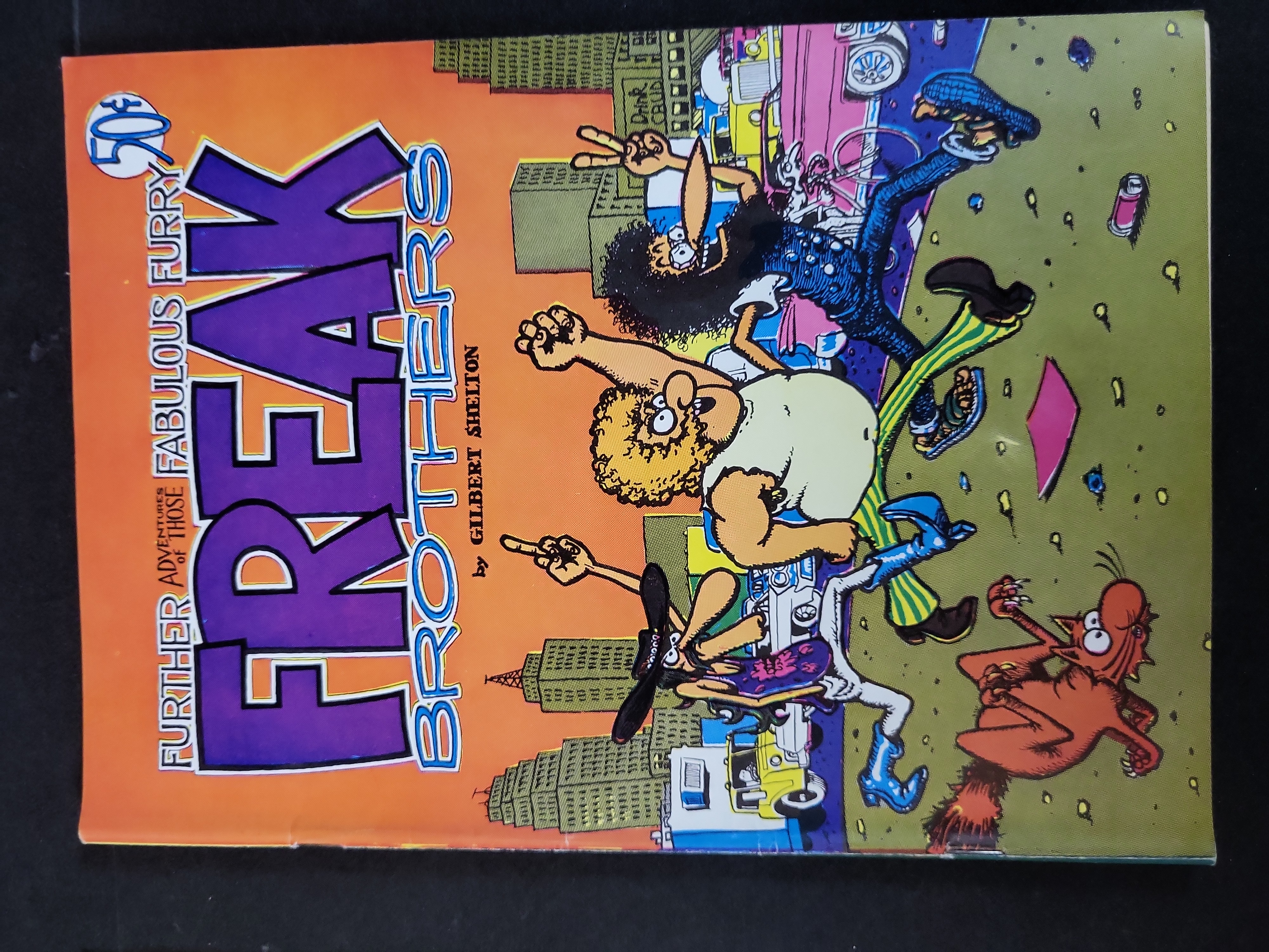 I03670 | Two Underground Comic Books Including Beaver Comix No. 1 and Further Adventures of Those Fabulous Furry Freak Brothers
