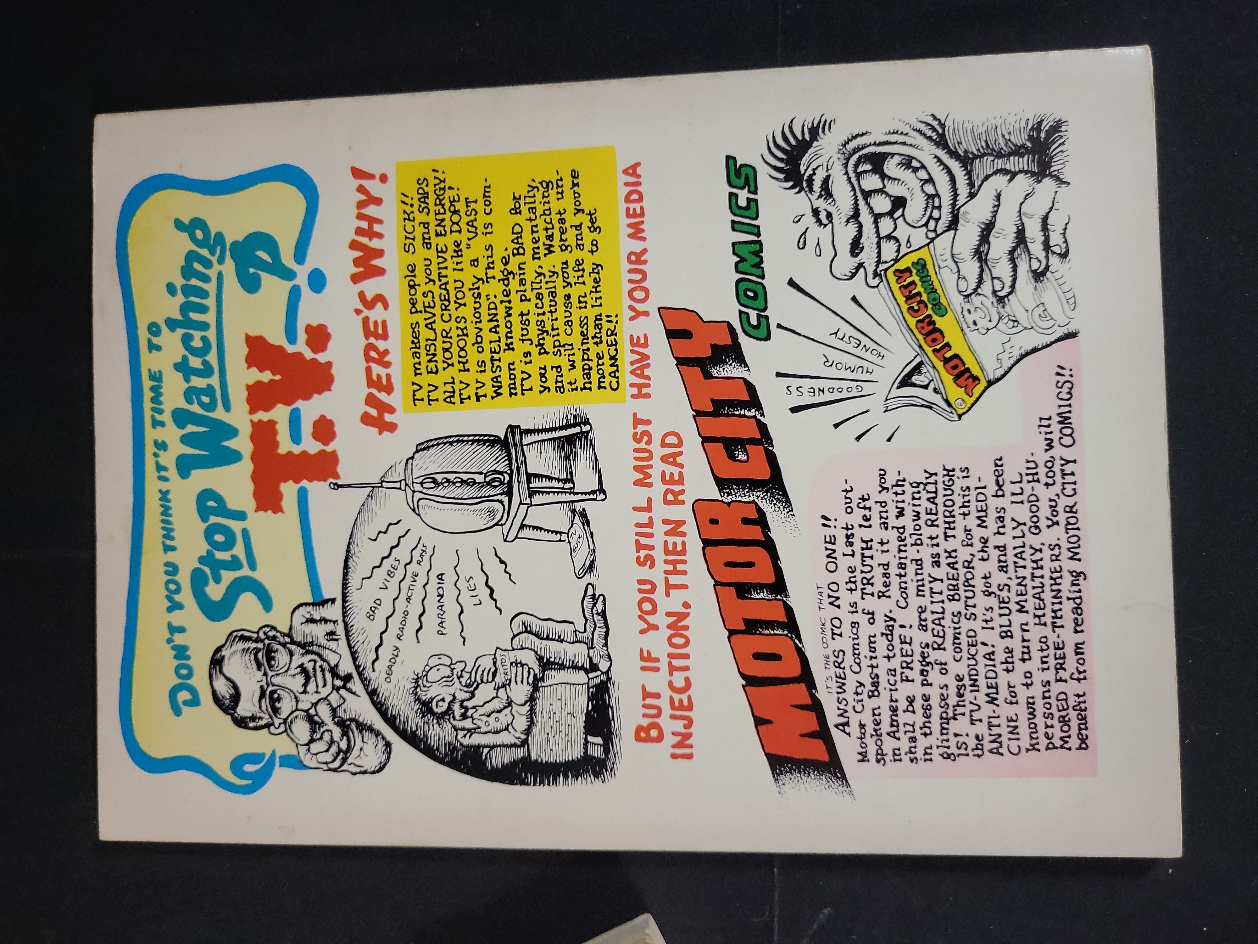 I03621 | A Collection of Four Comic Publications Including Rip Off Press Underground Anthologies and Marvel Street-Poet-Ray