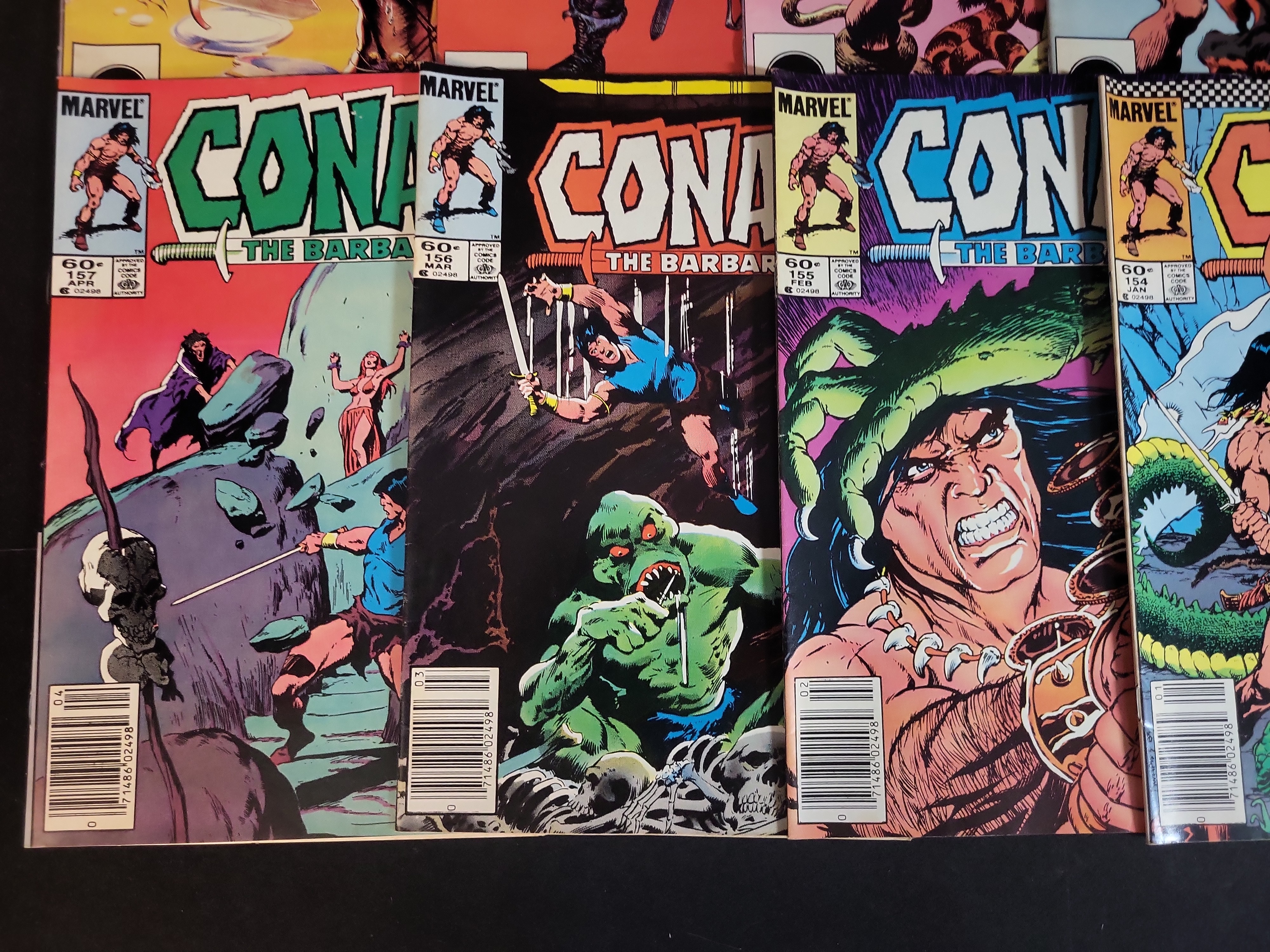 I02641 | Marvel Comics Group. Conan the Barbarian. 1982-1984. Issues 153-169.