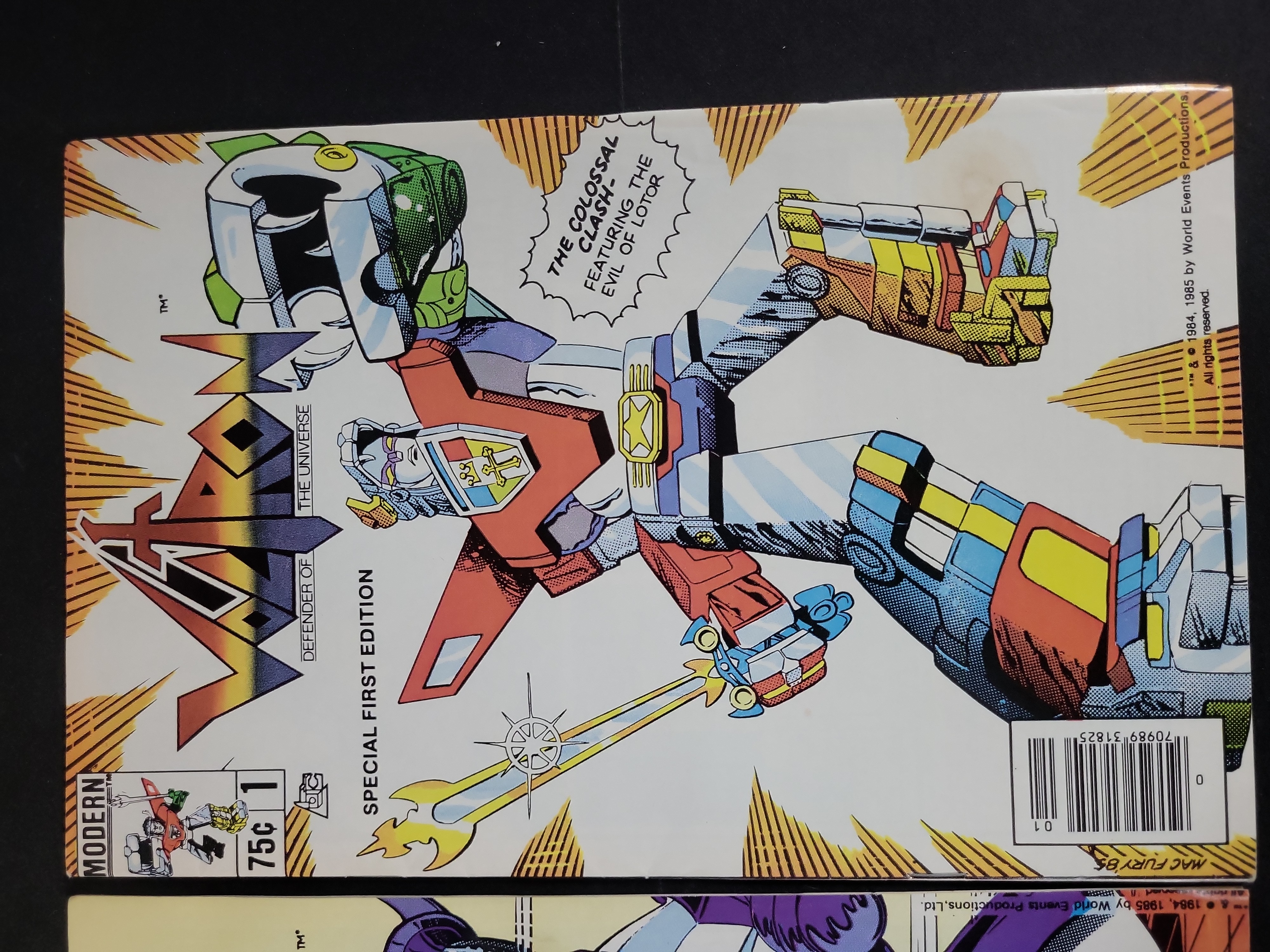 I03764 | A Trio of Voltron Defender of the Universe Limited Series Comic Books Issues 1-3 Modern Comics