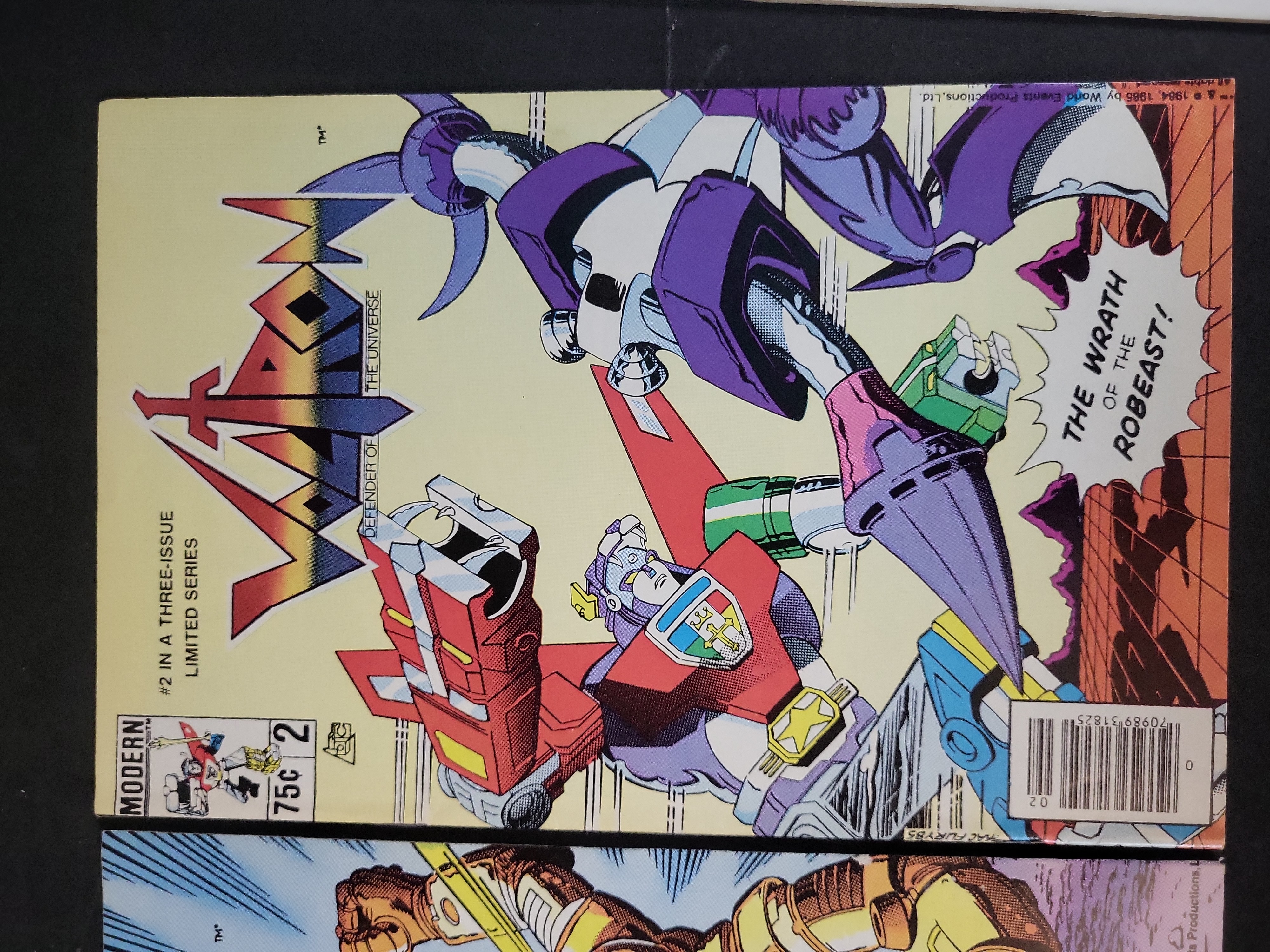 I03764 | A Trio of Voltron Defender of the Universe Limited Series Comic Books Issues 1-3 Modern Comics