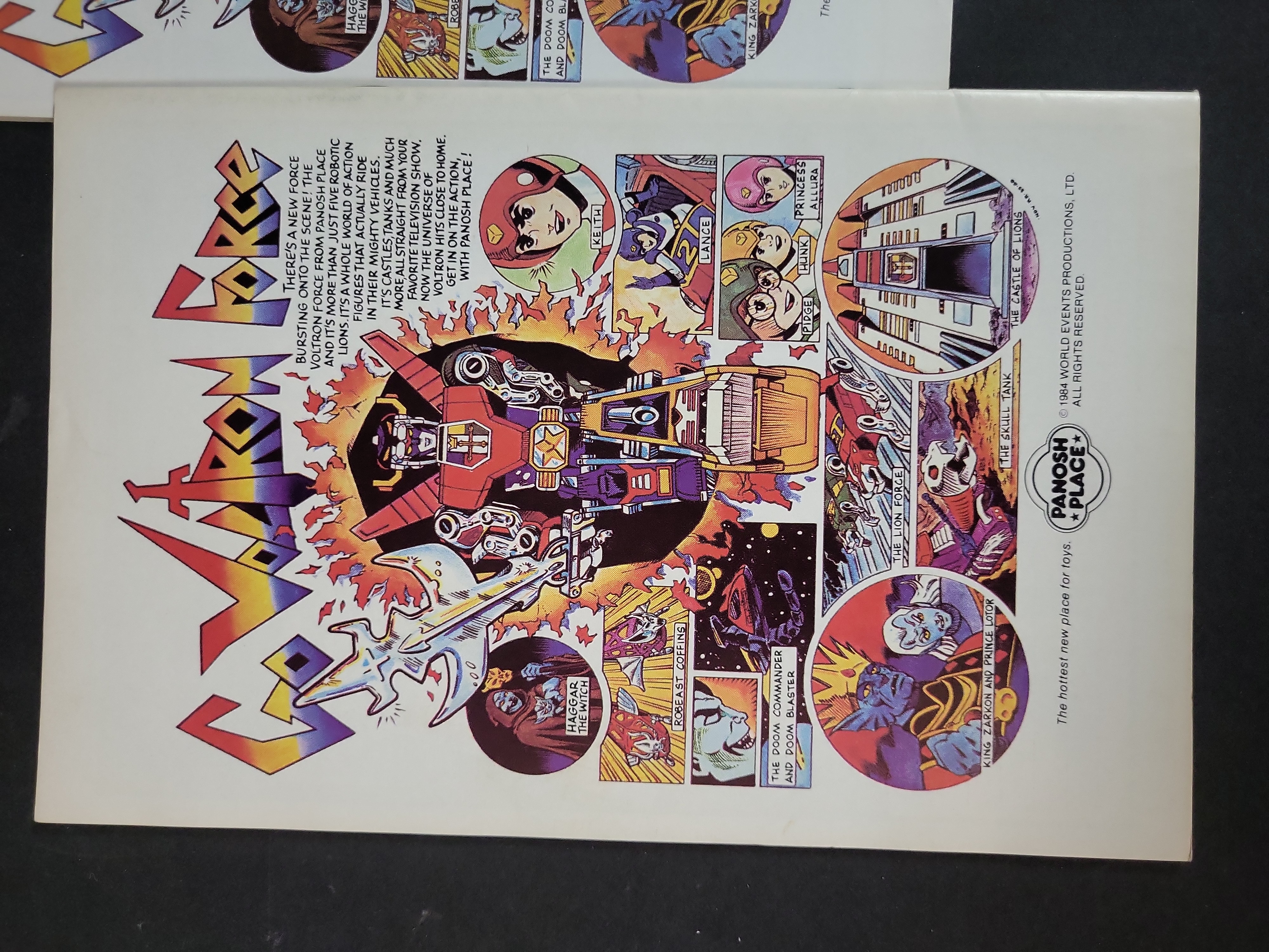 I03764 | A Trio of Voltron Defender of the Universe Limited Series Comic Books Issues 1-3 Modern Comics