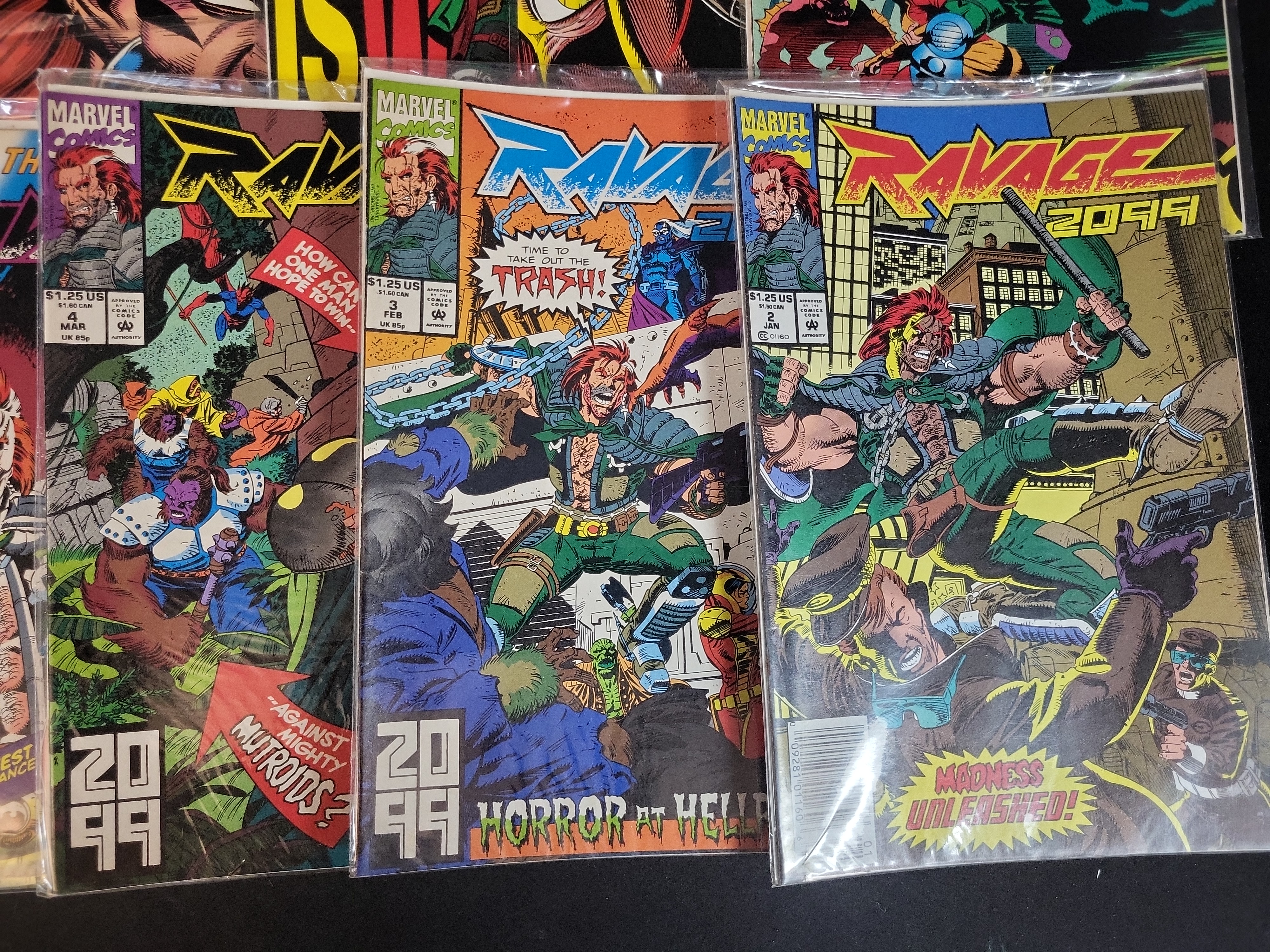 I03757 | A Collection of Marvel Comics Ravage 2099 Comic Books