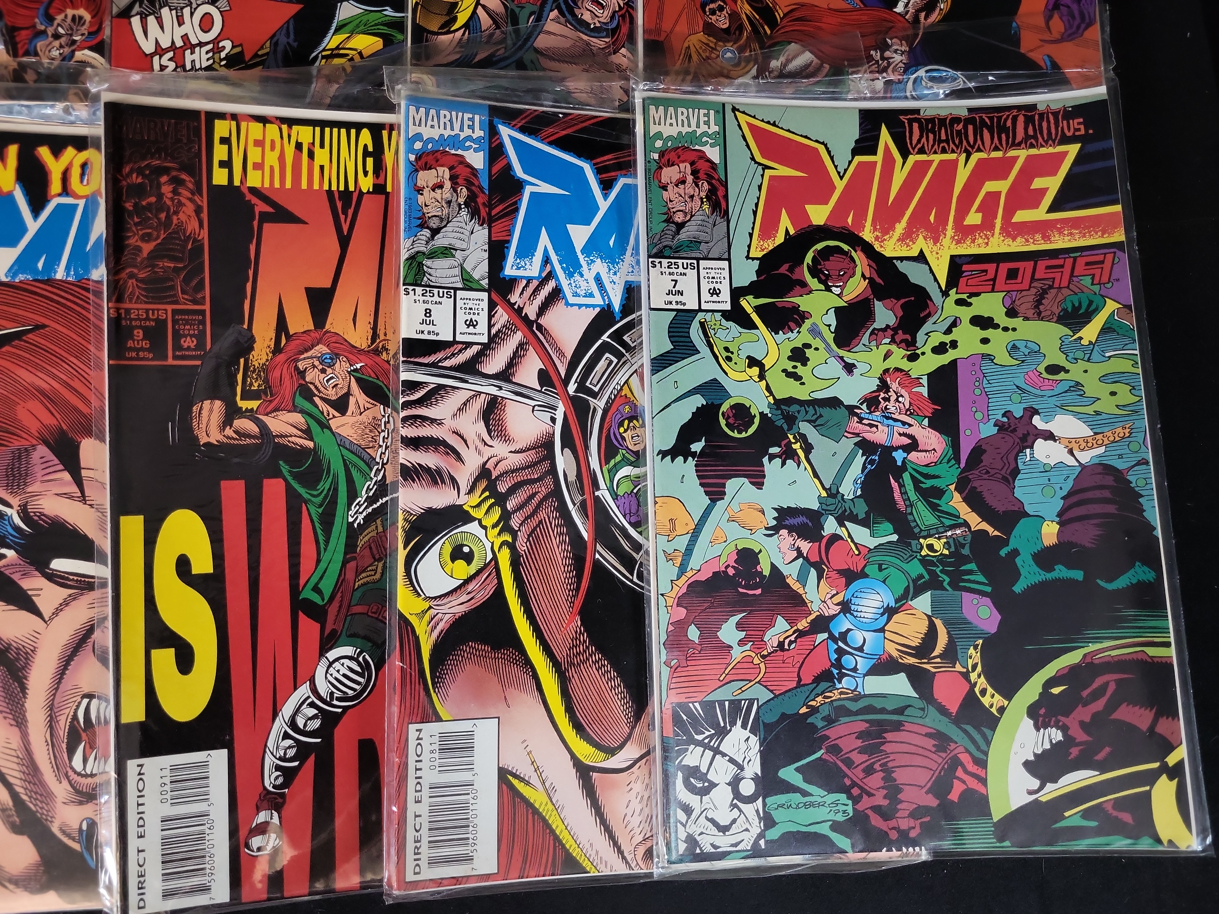 I03757 | A Collection of Marvel Comics Ravage 2099 Comic Books