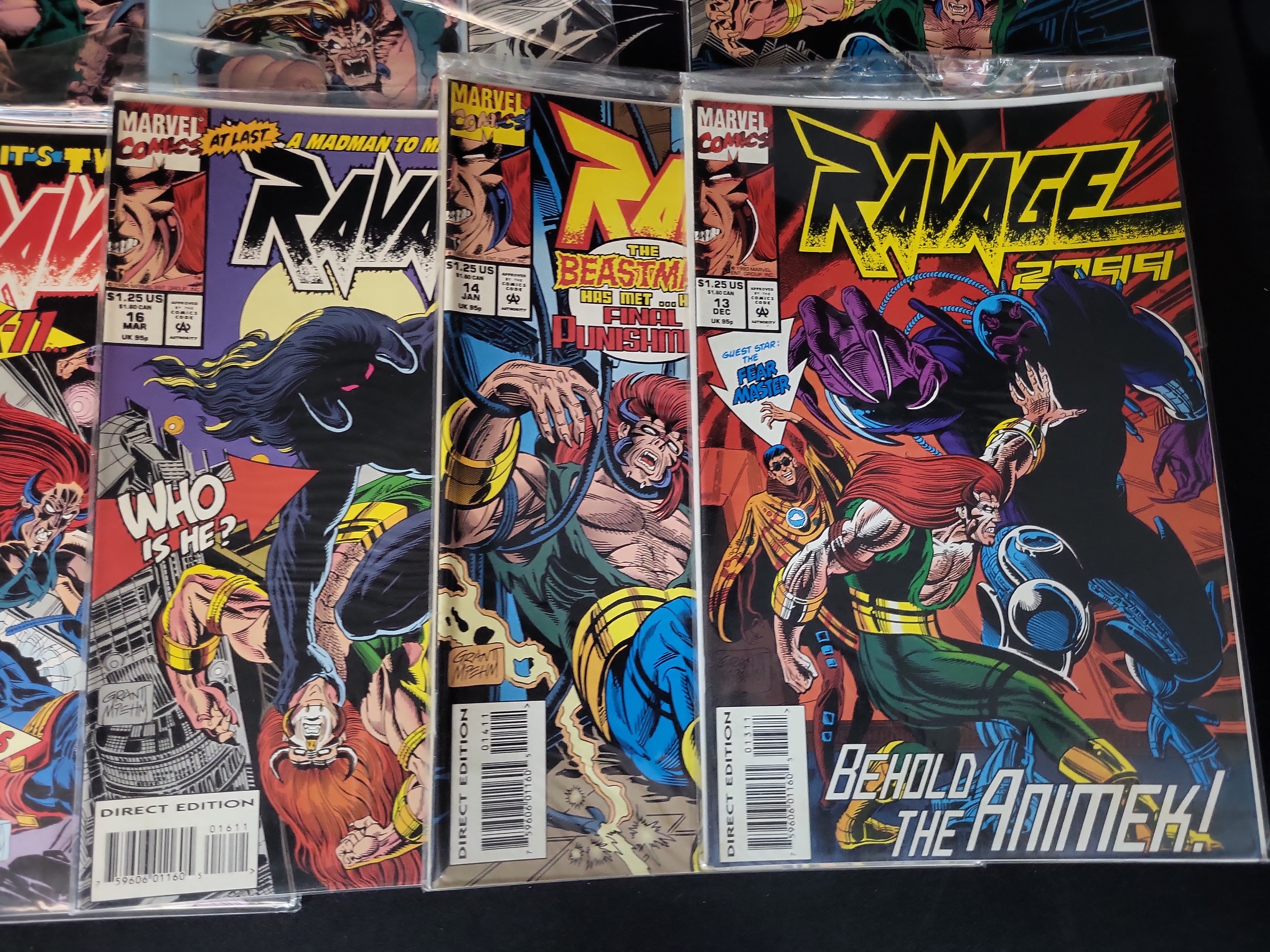 I03757 | A Collection of Marvel Comics Ravage 2099 Comic Books